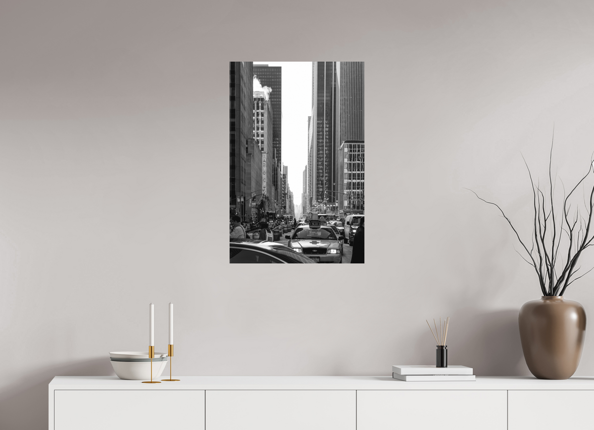 50 x 75 cm, Print on Aluminum Dibond New York