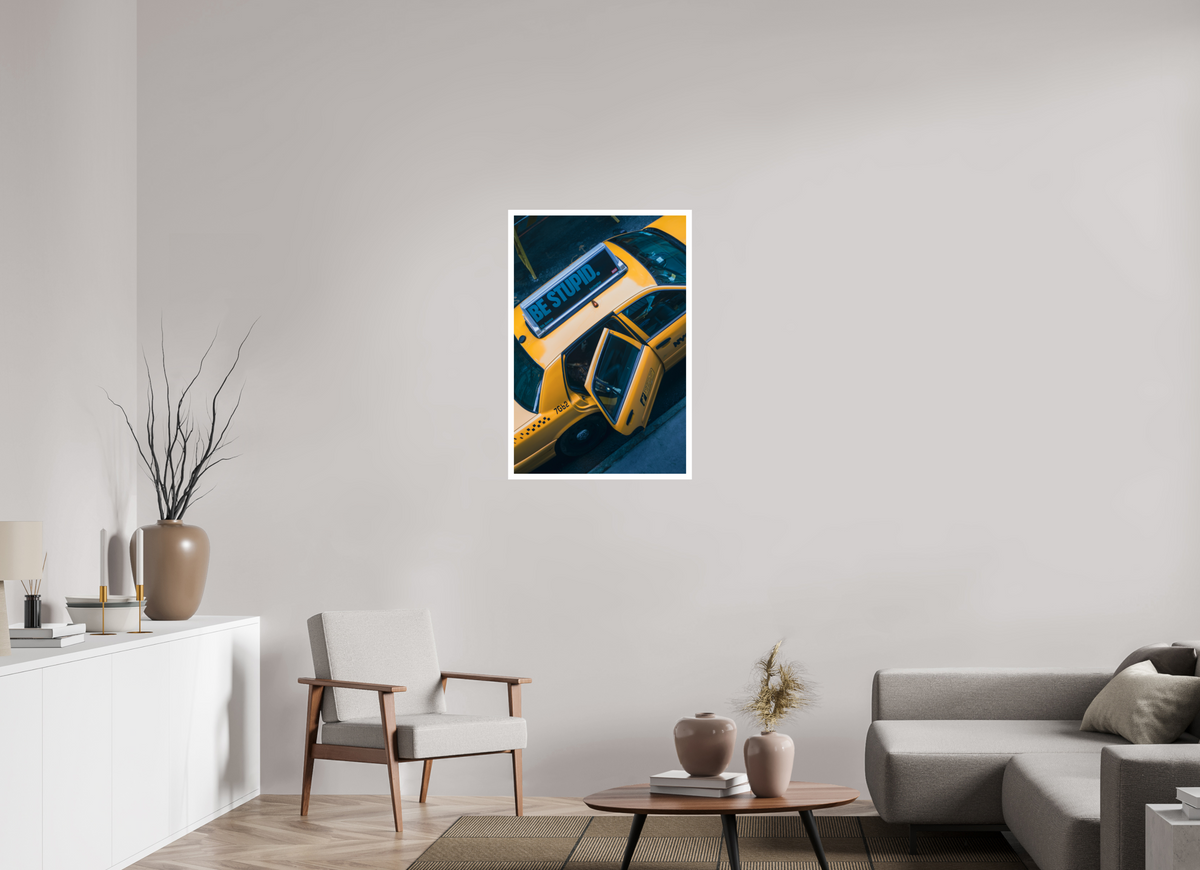 60 x 90 cm, Print On Photo Paper Crystal DP II Taxi