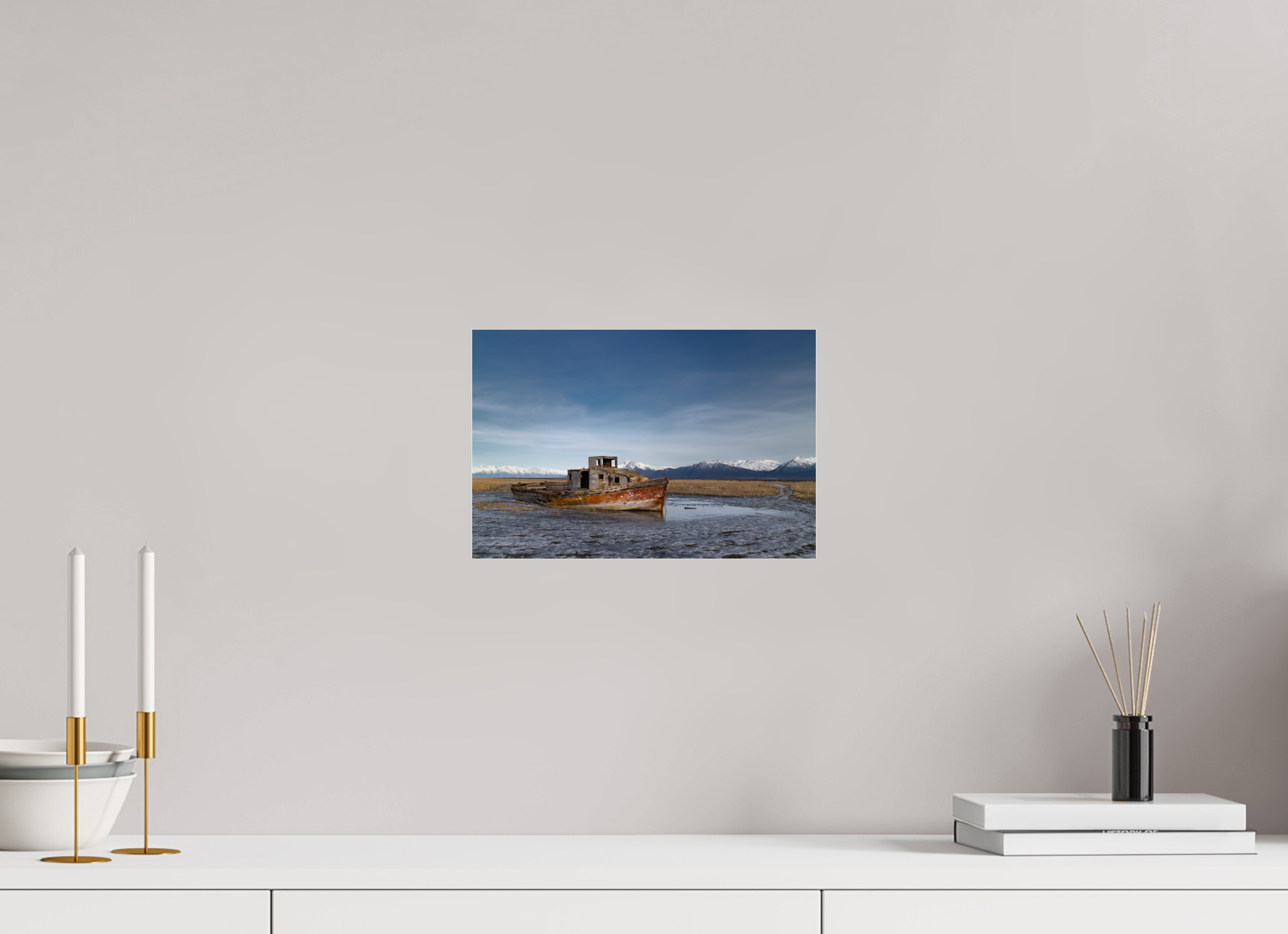 30 x 20 cm, Photo Print Under Acrylic Glass Stranded