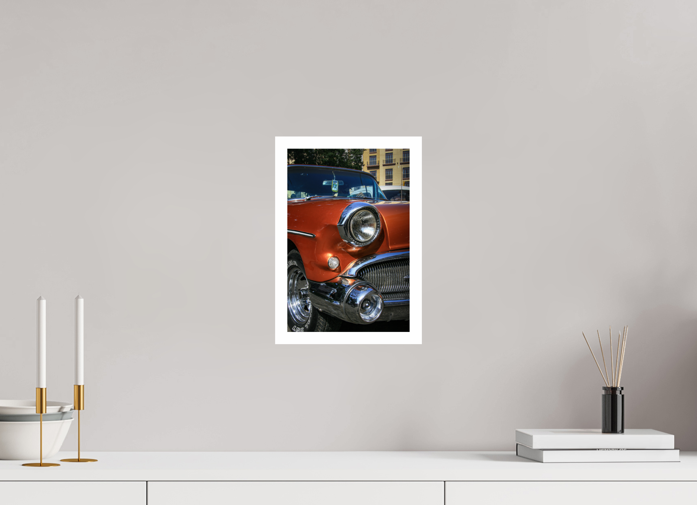 20 x 30 cm, Photo Print On Crystal DP II '55 Buick Roadmaster