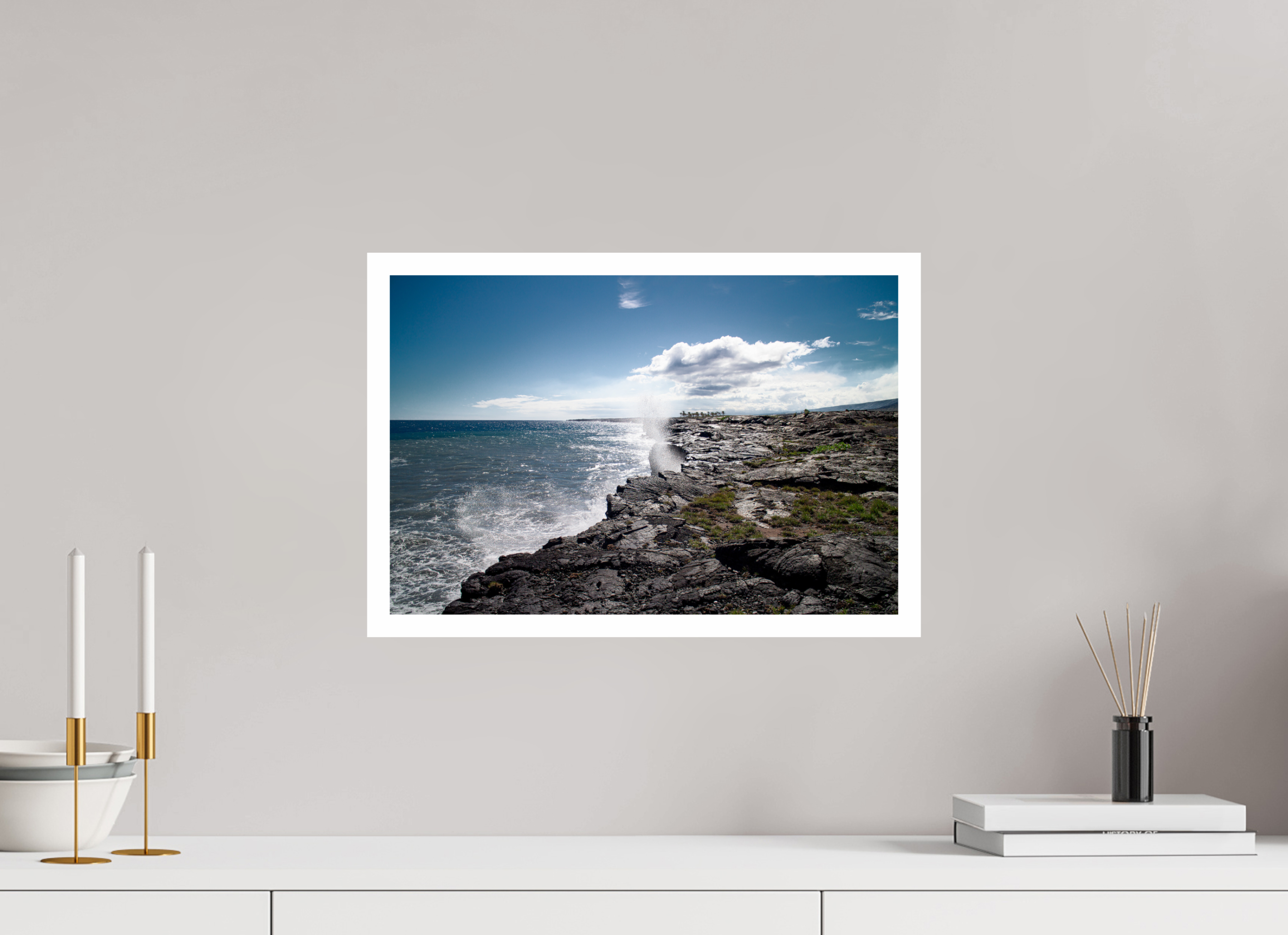 45 x 30 cm, Photo Print On Crystal DP II Hawaii