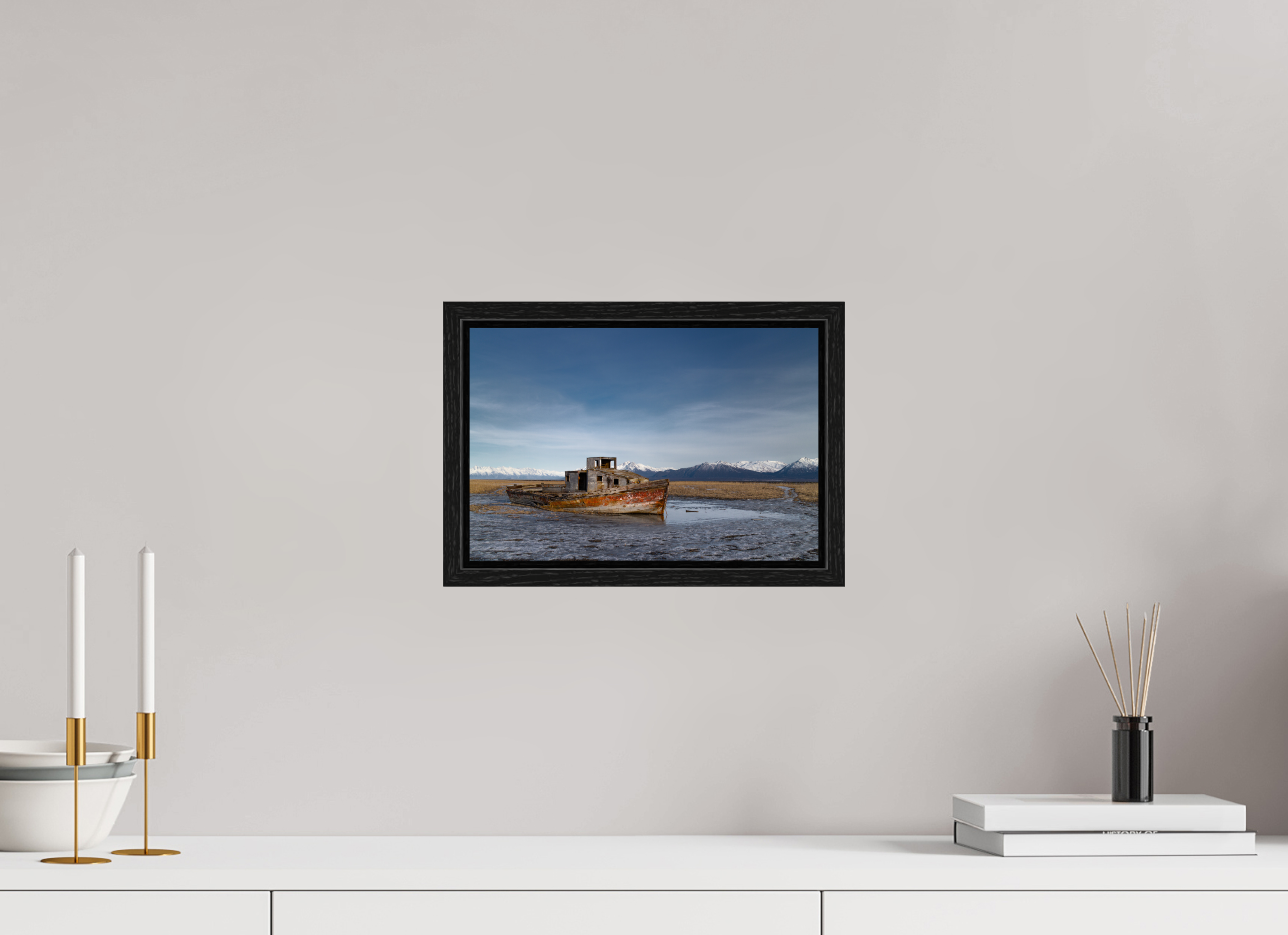 30 x 20 cm, Floater Frame Stranded