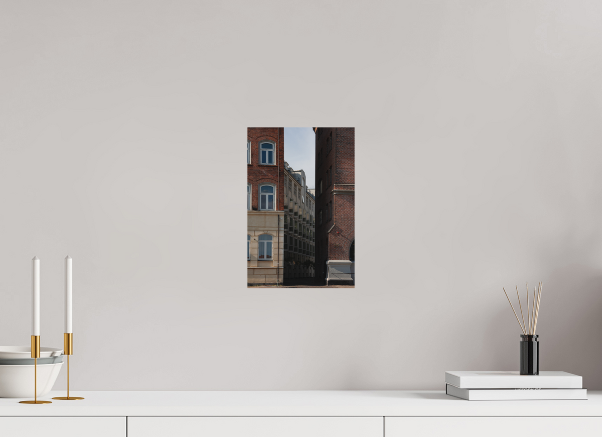 20 x 30 cm, Print on Aluminum Dibond Copenhagen Street