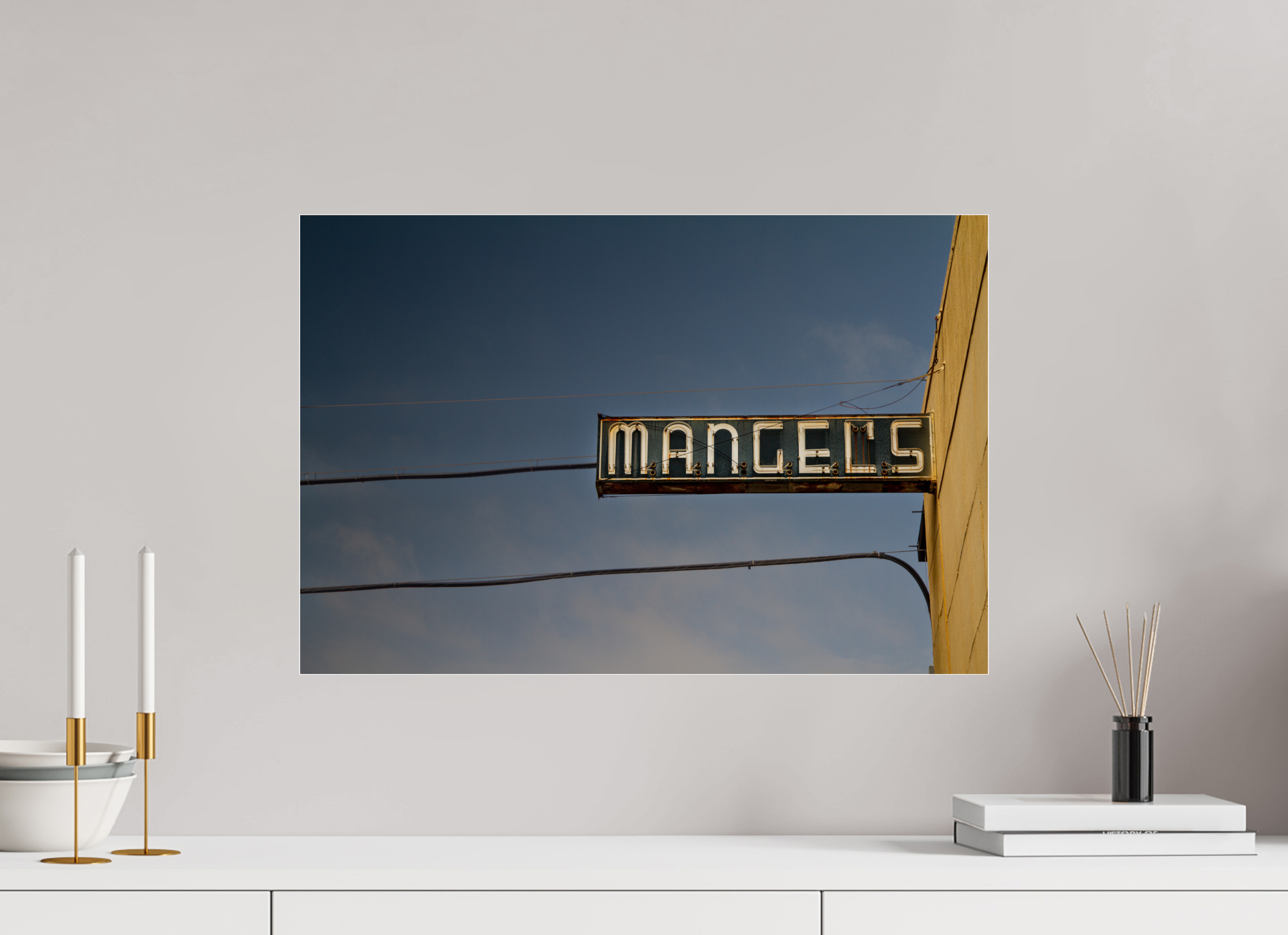 60 x 40 cm, Photo Print Under Acrylic Glass Mangel's