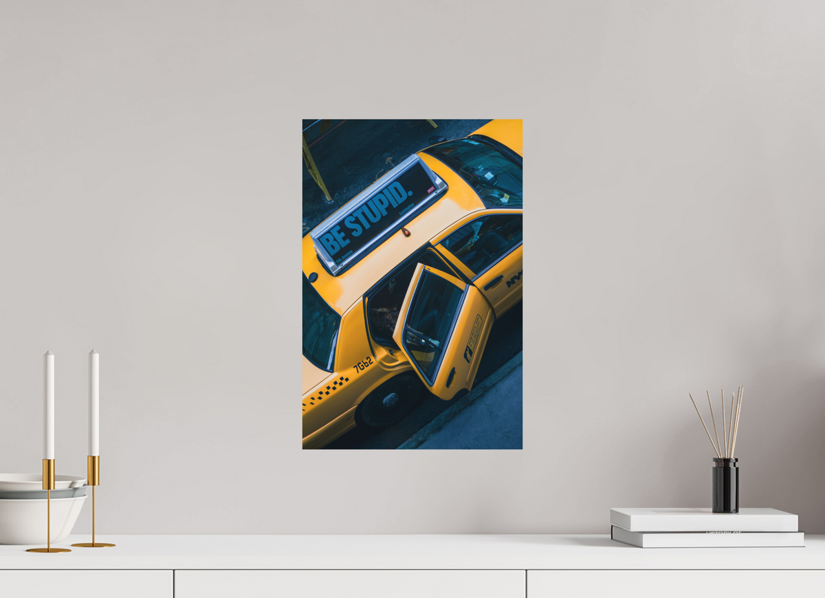 30 x 45 cm, Print on Aluminum Dibond Taxi