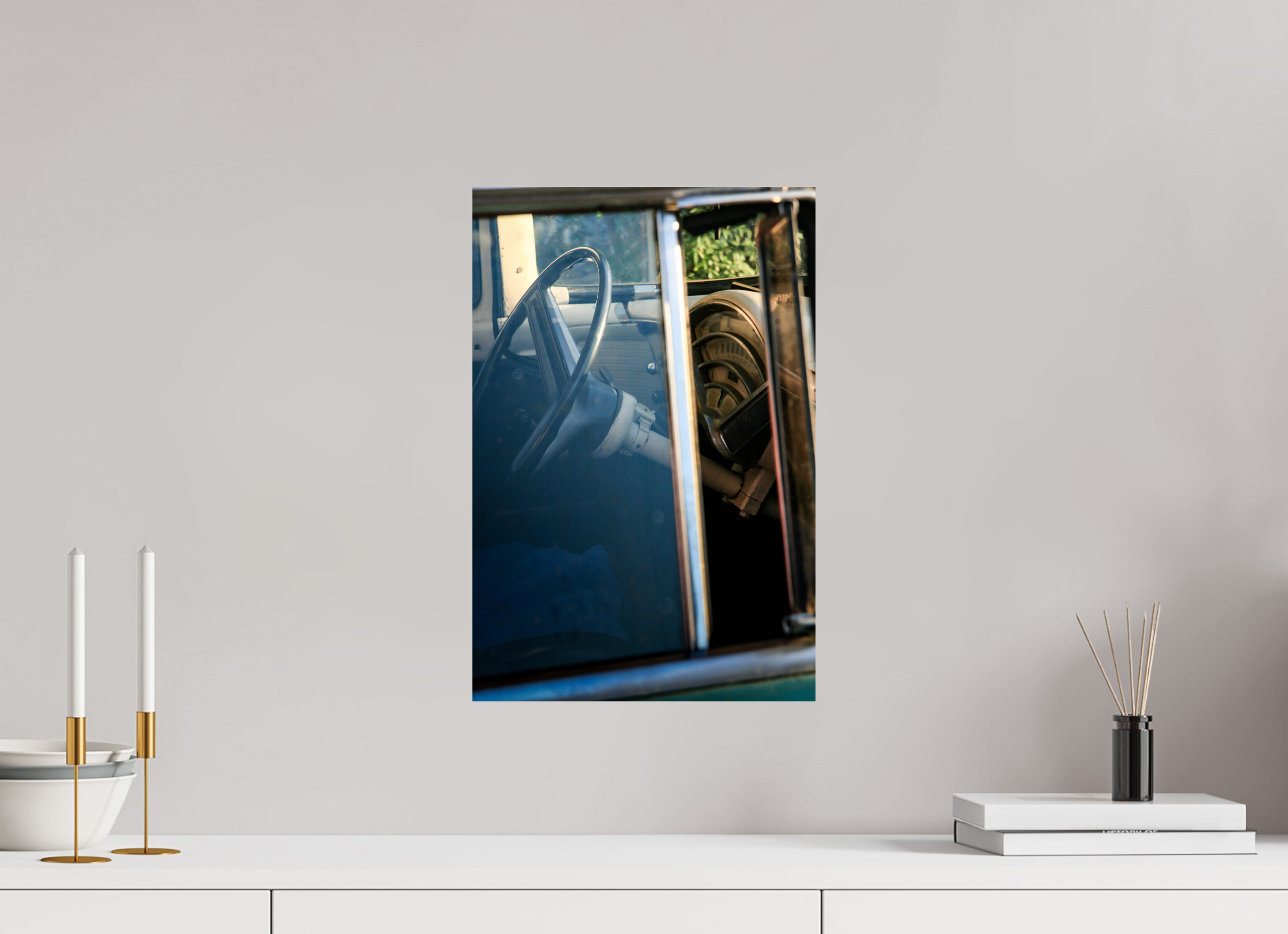 30 x 45 cm, ChromaLuxe HD Metal Print Dash