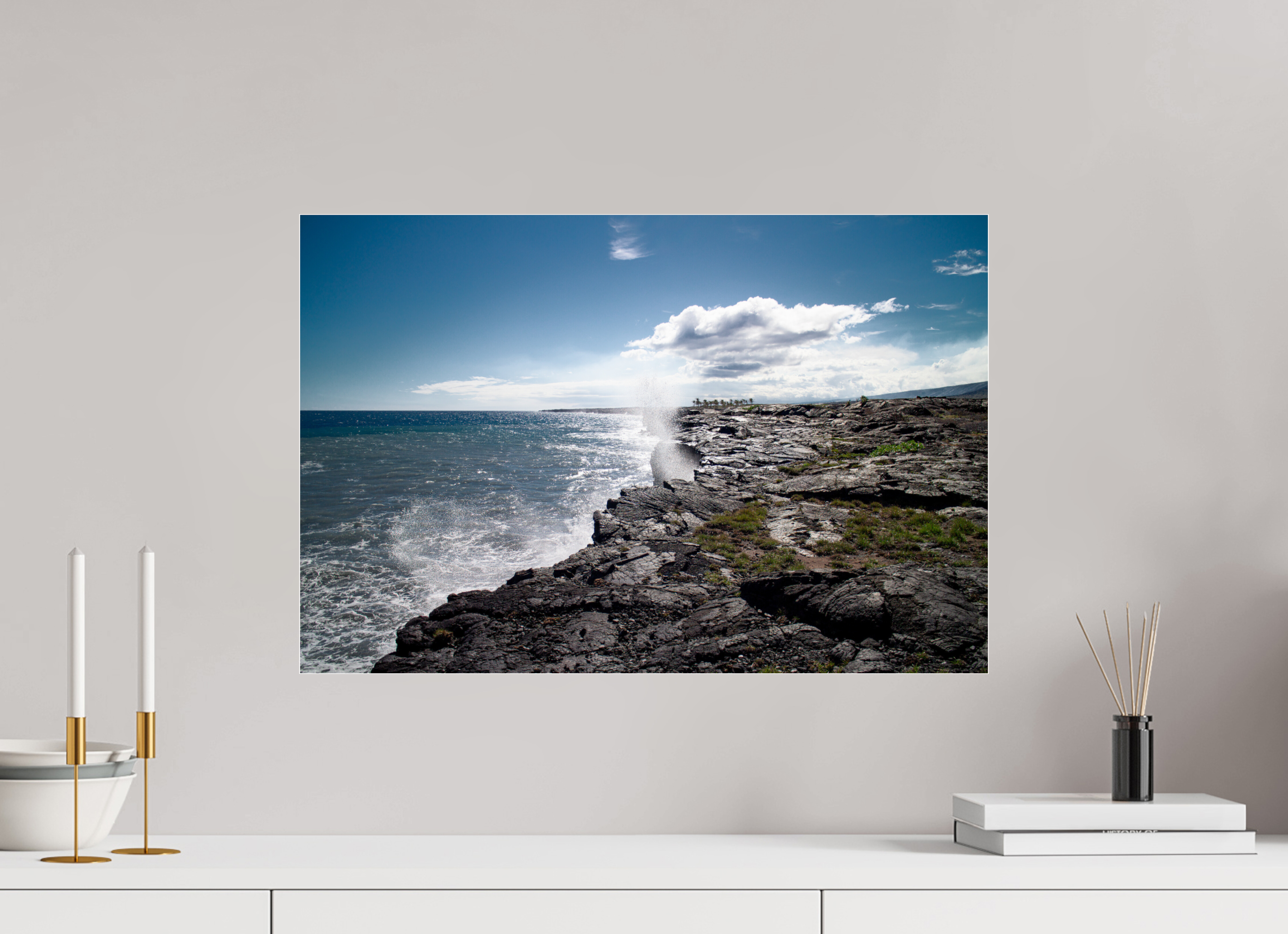 60 x 40 cm, Photo Print Under Acrylic Glass Hawaii