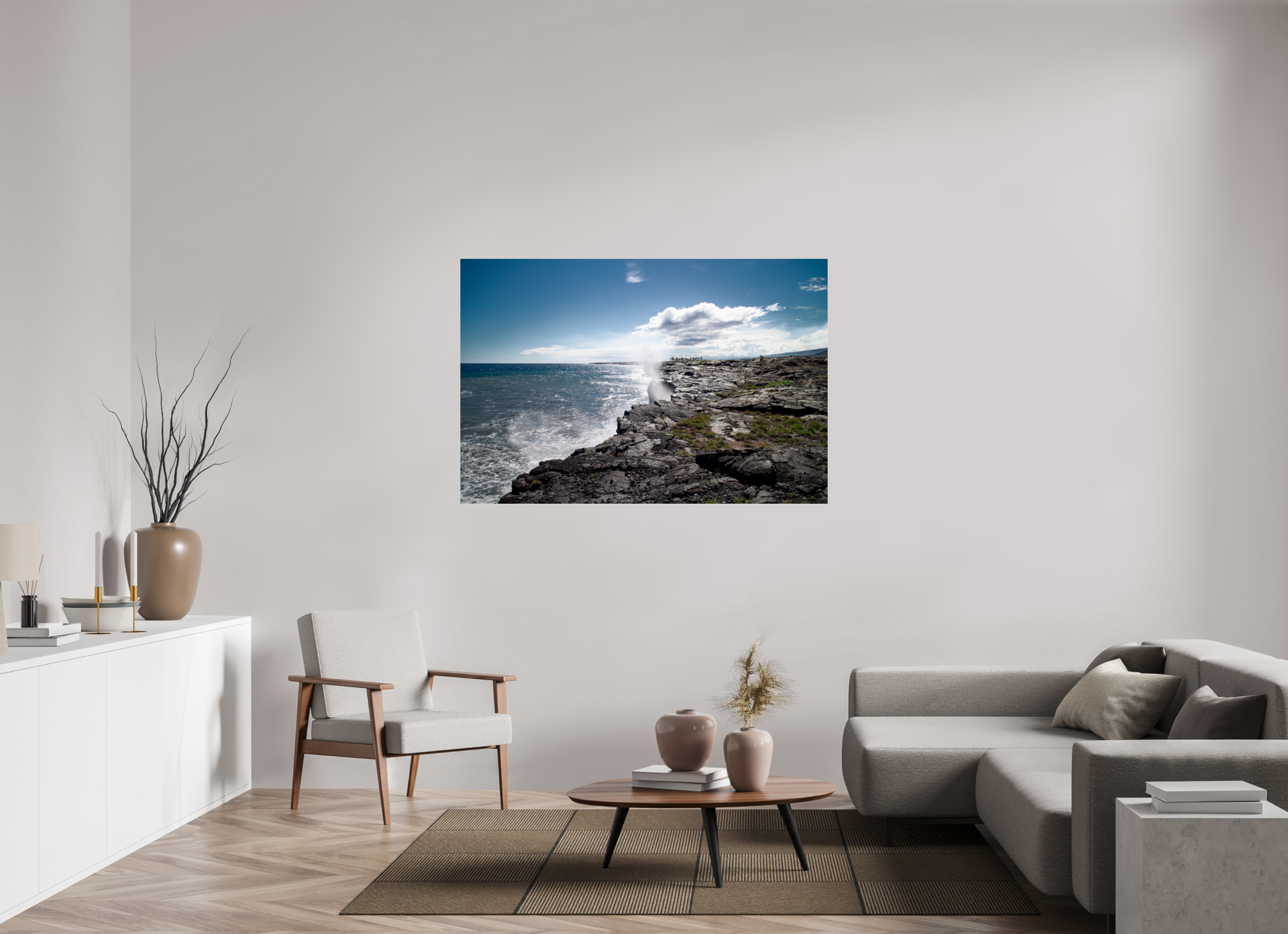150 x 100 cm, Photo Print Under Acrylic Glass Hawaii