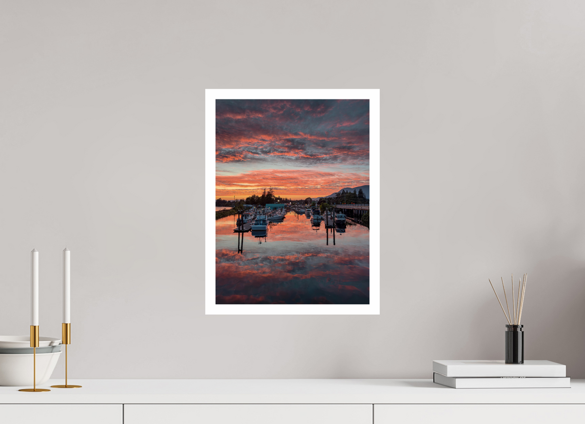 30 x 40 cm, Photo Print On Crystal DP II Victoria Quay