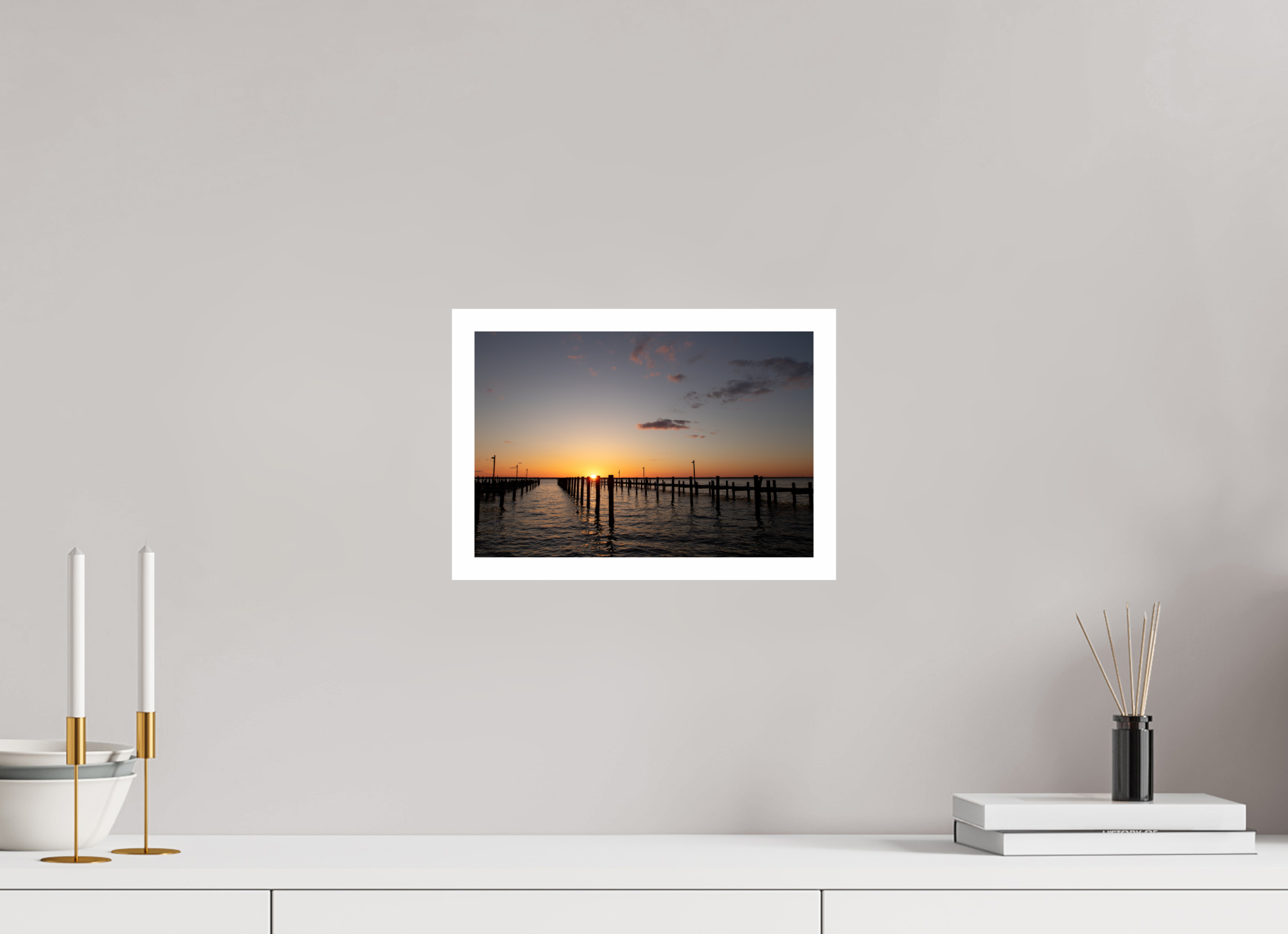 30 x 20 cm, Photo Print On Crystal DP II Sunset