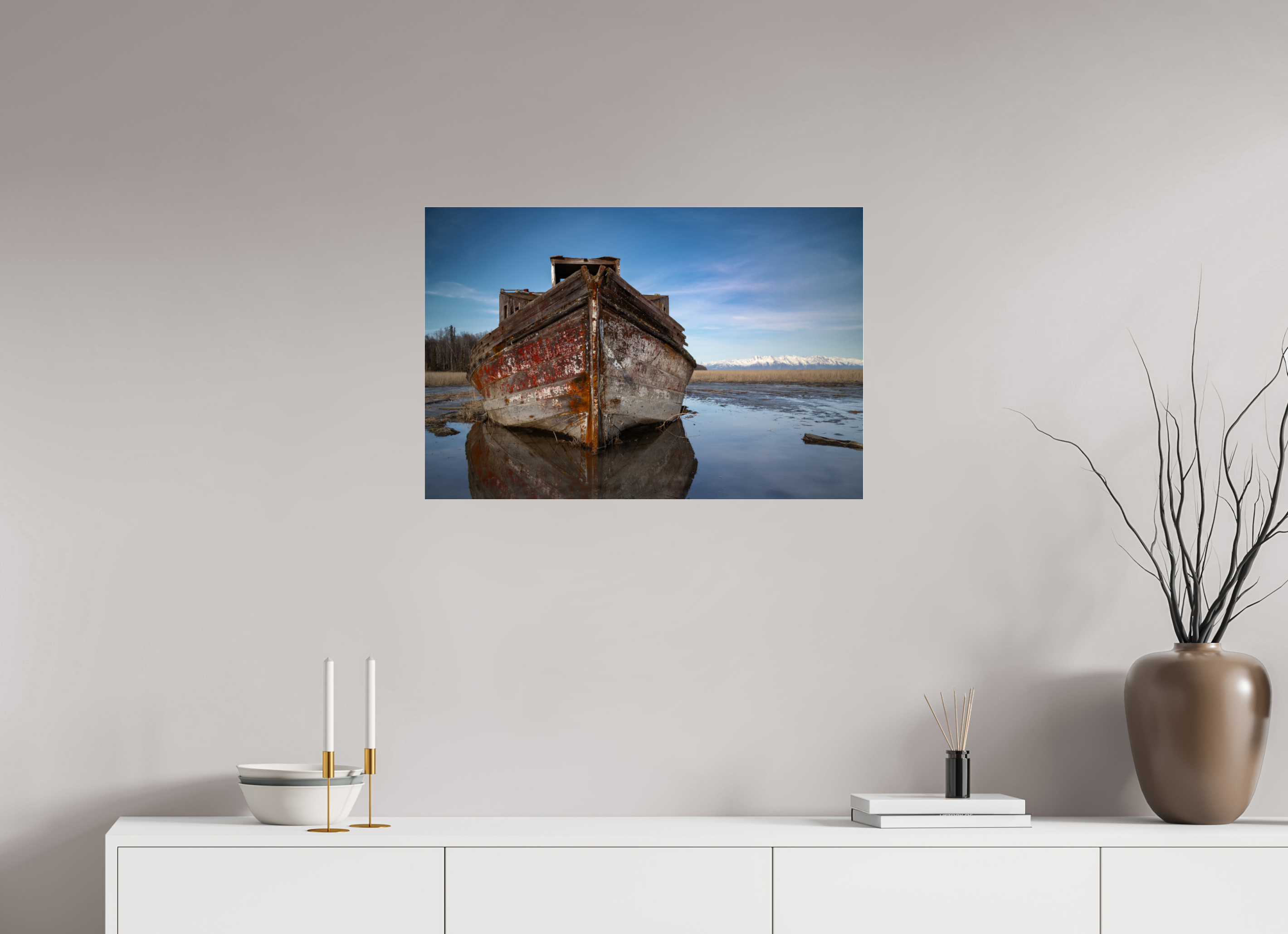 75 x 50 cm, Photo Print Under Acrylic Glass Stranded II