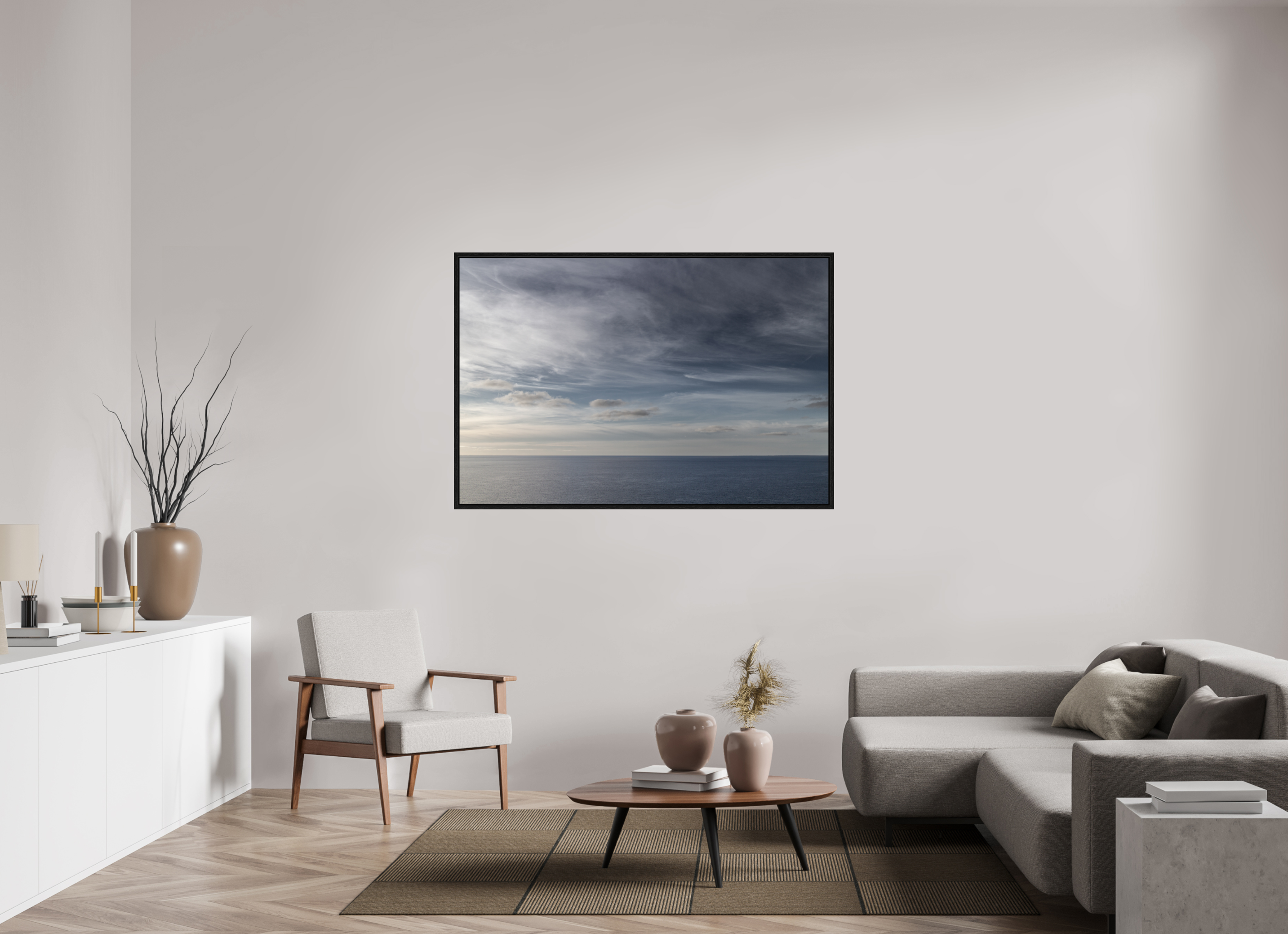 150 x 100 cm, Floater Frame Ocean