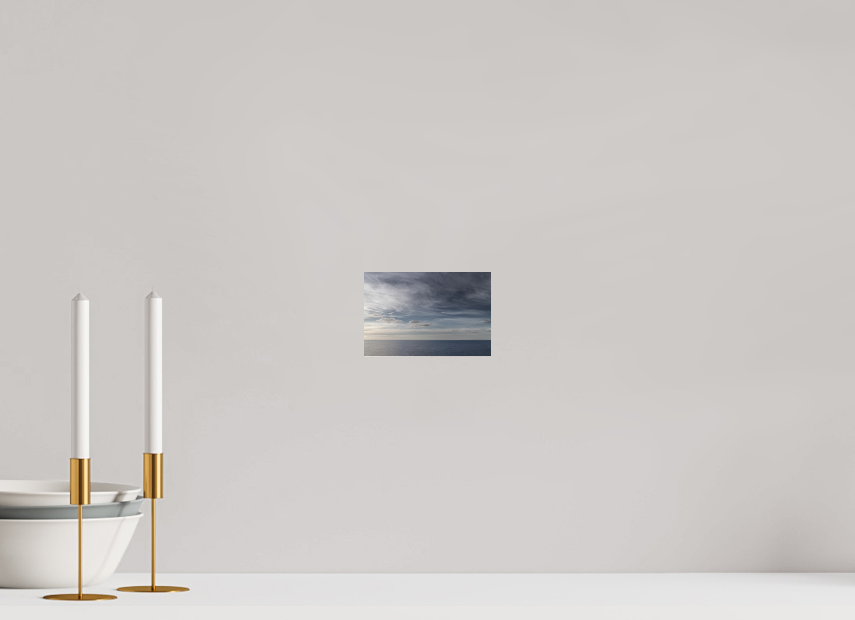 15 x 10 cm, Photo Print Under Acrylic Glass Ocean