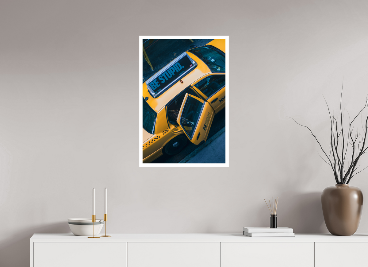 50 x 75 cm, Print On Photo Paper Crystal DP II Taxi