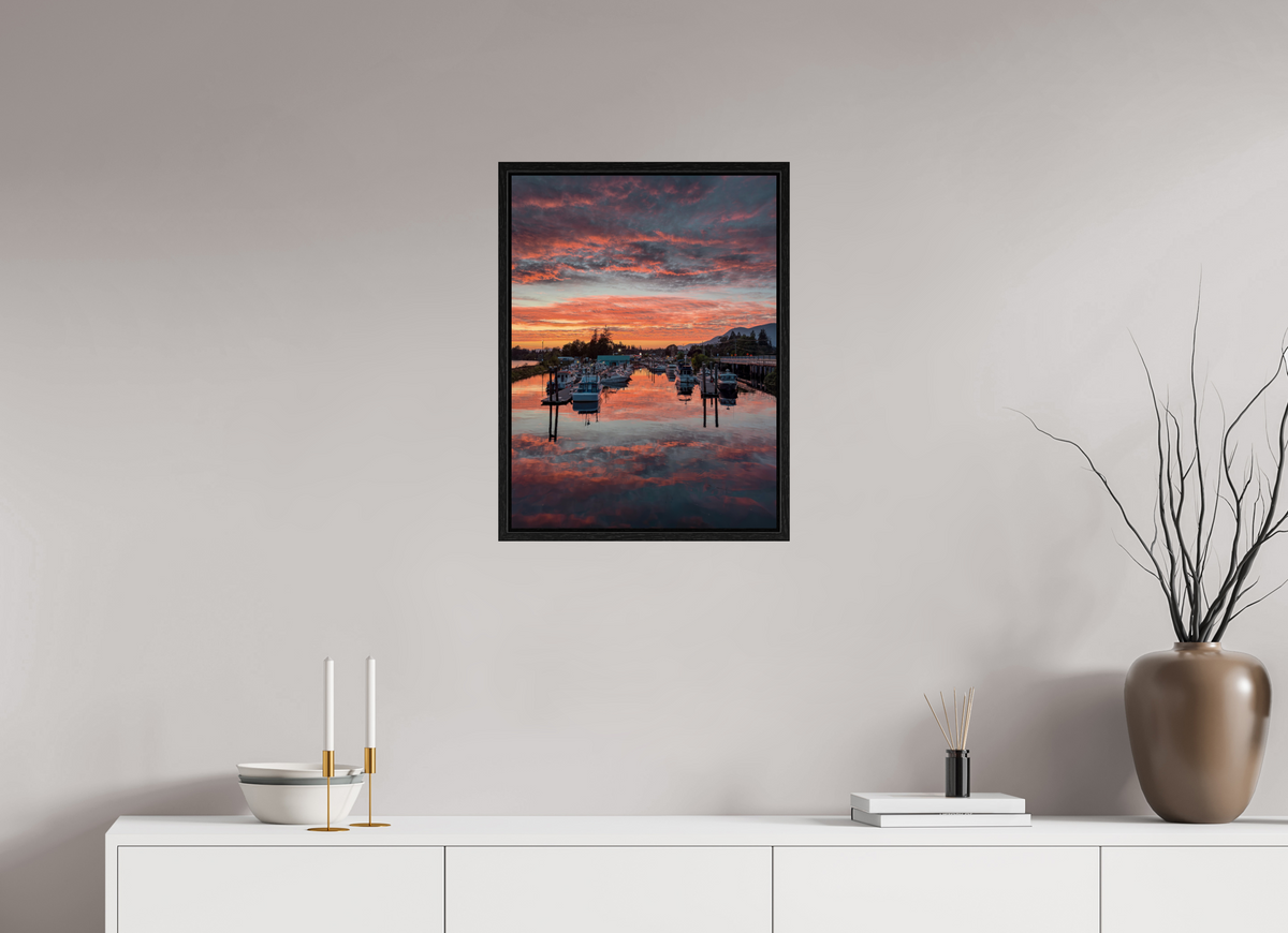 45 x 60 cm, Floater Frame Victoria Quay
