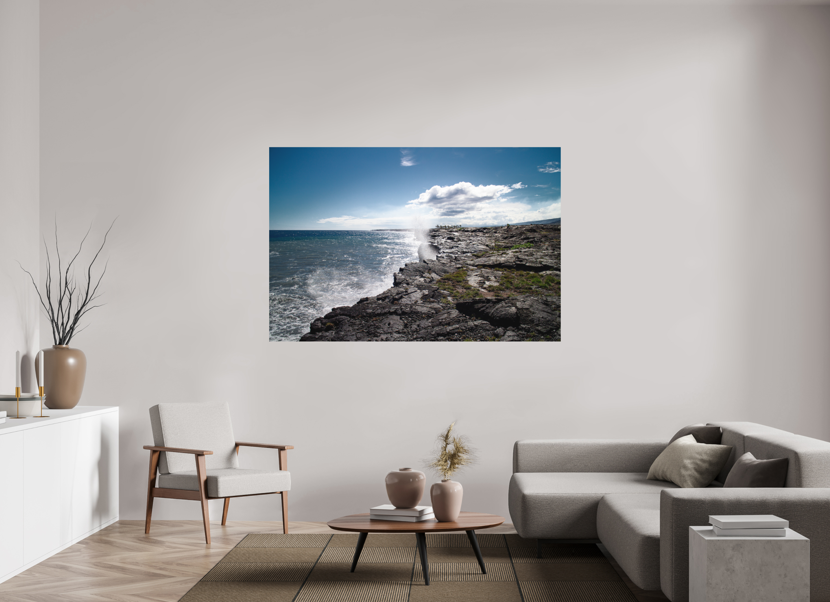 180 x 120 cm, Print on Aluminum Dibond Hawaii