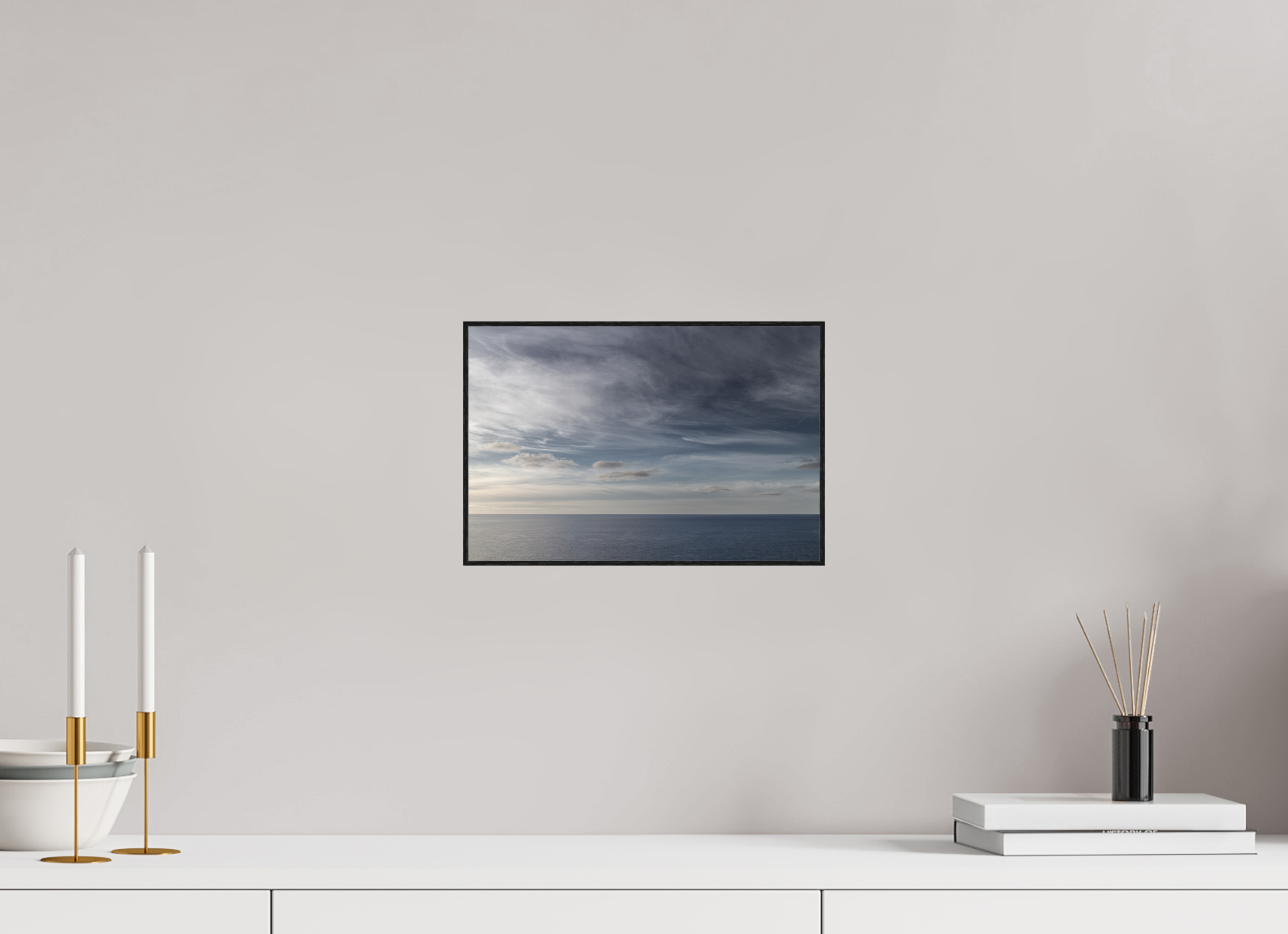 30 x 20 cm, Solid Wood ArtBox Ocean