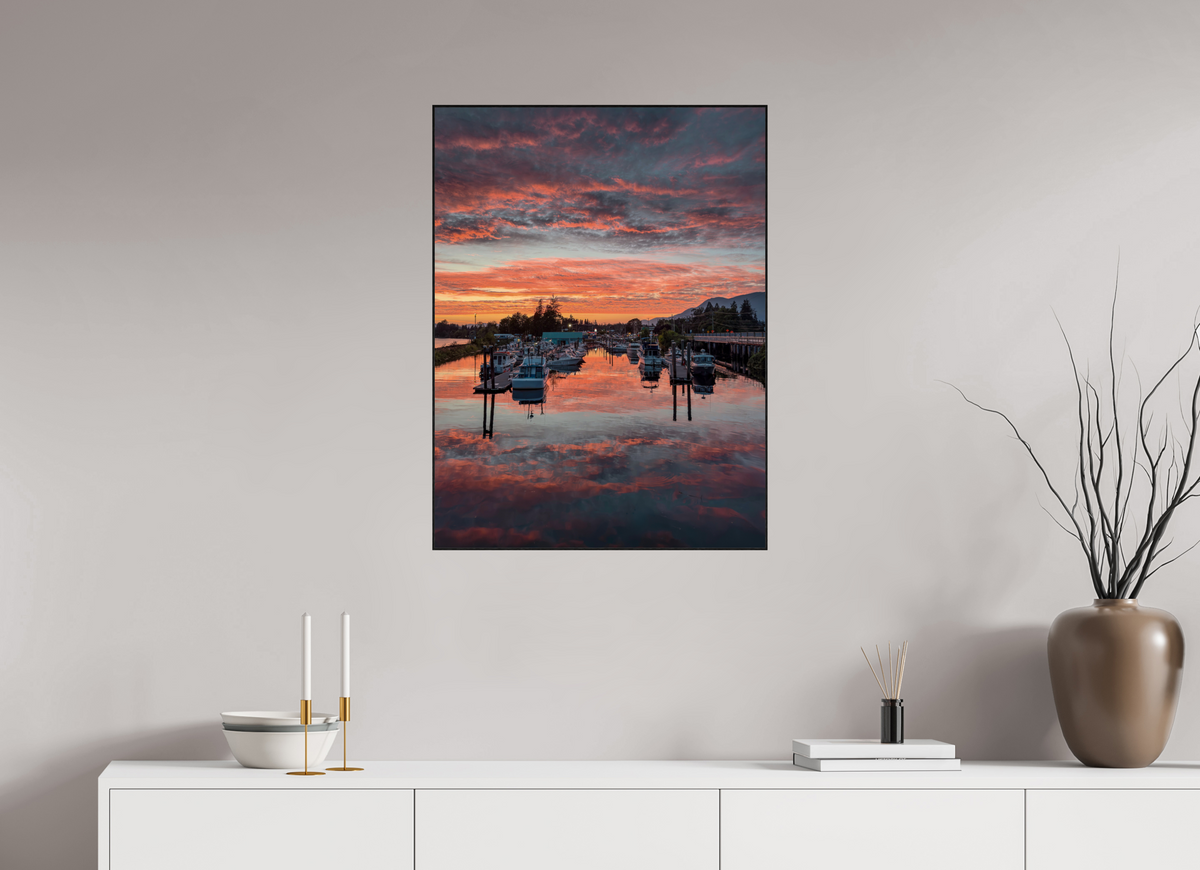 60 x 80 cm, Solid Wood ArtBox Victoria Quay