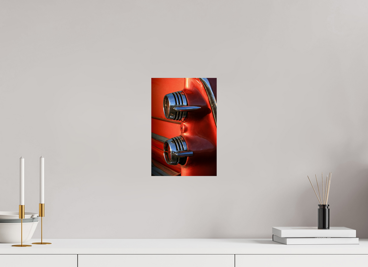 20 x 30 cm, ChromaLuxe HD Metal Print Tail Light