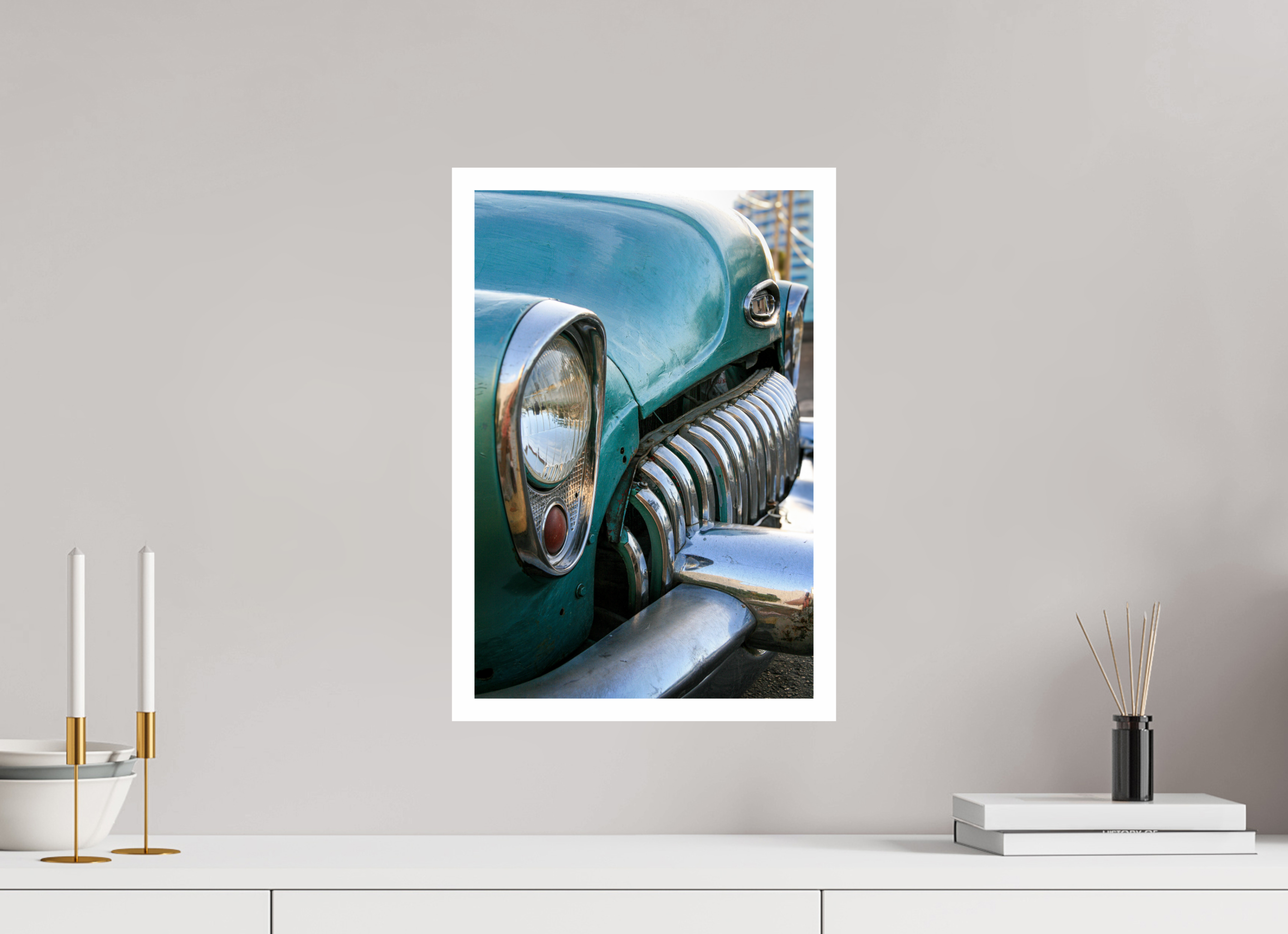 30 x 45 cm, Photo Print On Crystal DP II '53 Buick Special