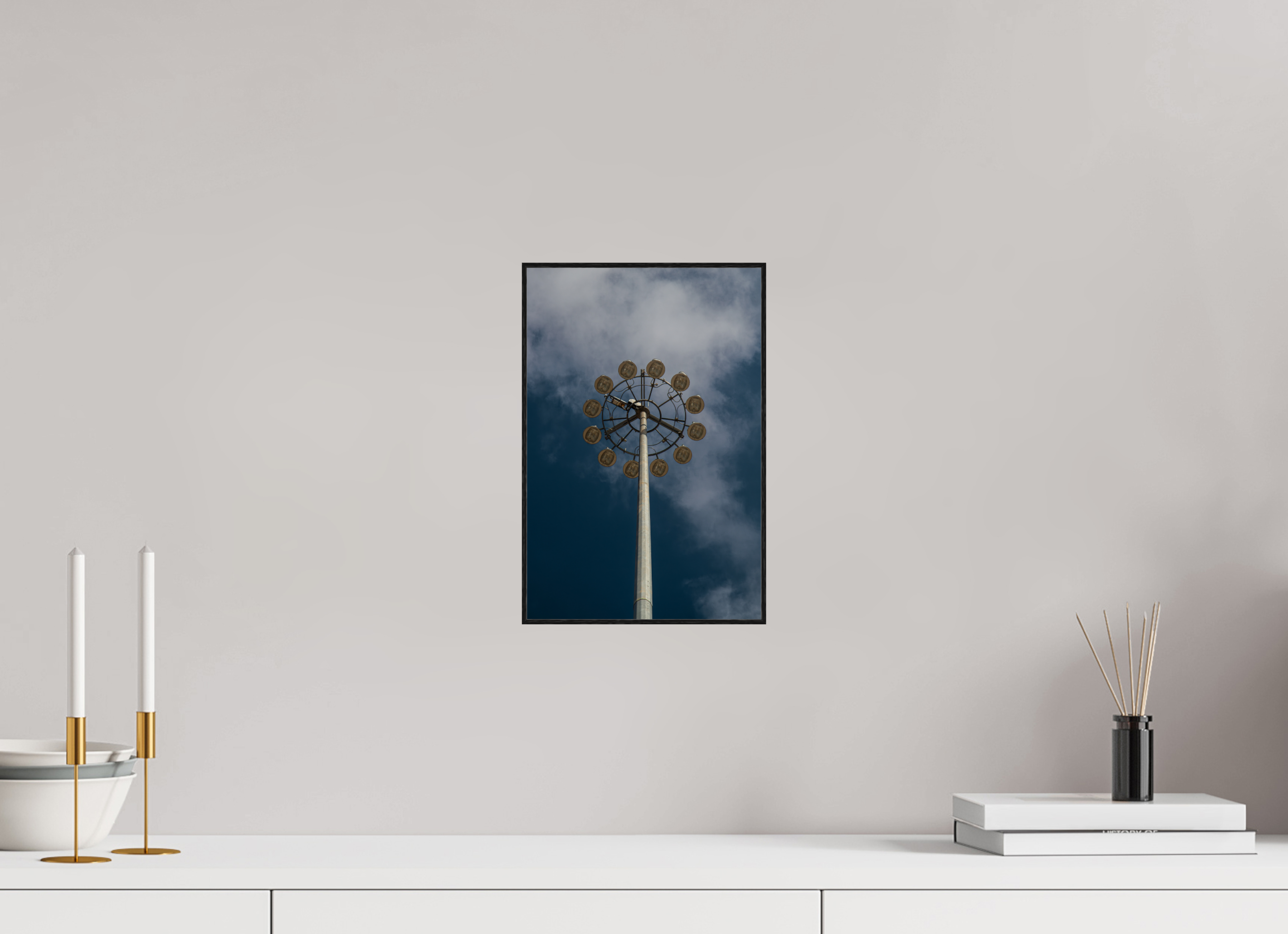 20 x 30 cm, Solid Wood ArtBox Urban Flower