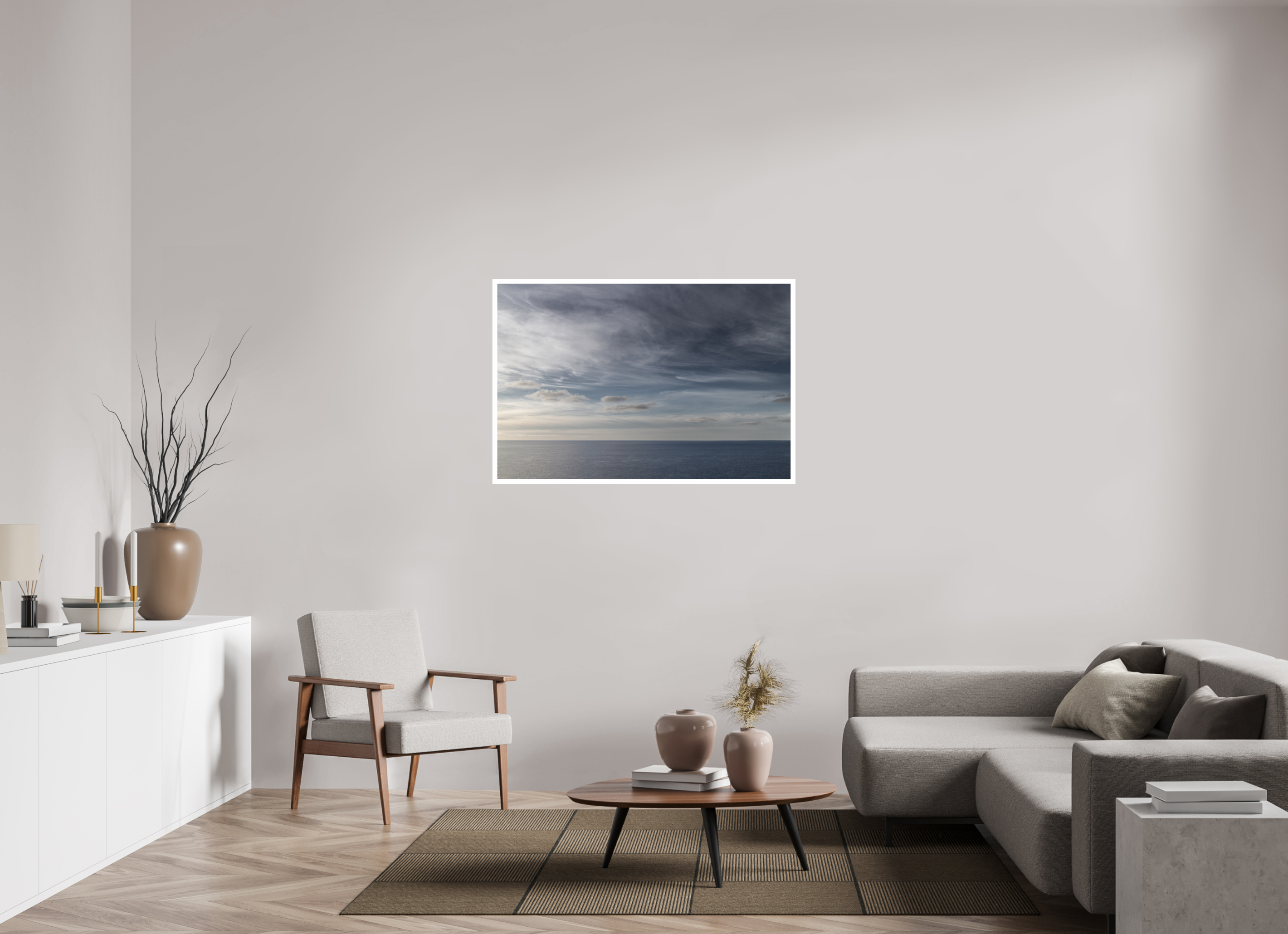 120 x 80 cm, Photo Print On Crystal DP II Ocean