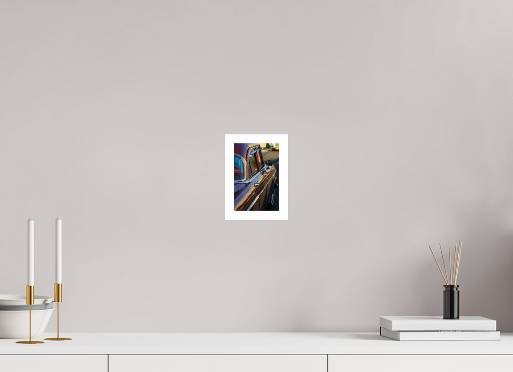 10 x 15 cm, Photo Print On Crystal DP II '56 Chevy Bel Air