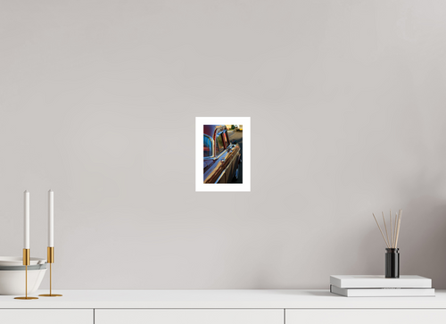 10 x 15 cm, Photo Print On Crystal DP II '56 Chevy Bel Air