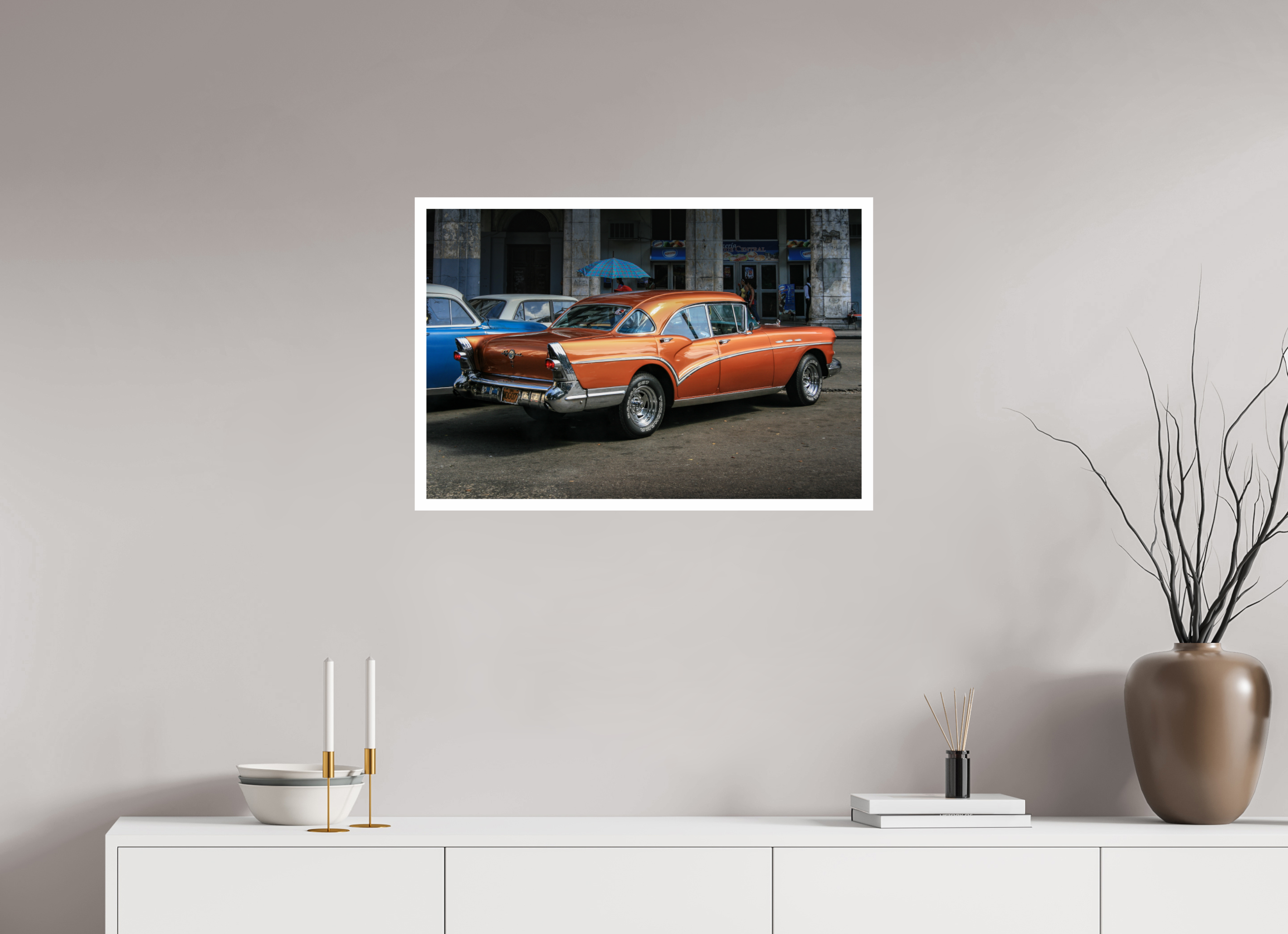 75 x 50 cm, Photo Print On Crystal DP II '57 Buick Special