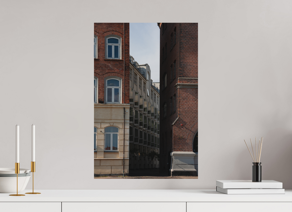 40 x 60 cm, Print on Aluminum Dibond Copenhagen Street