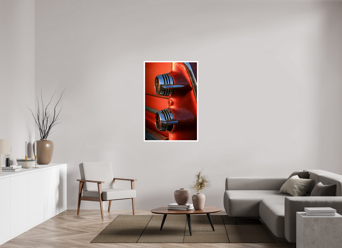 80 x 120 cm, Photo Print On Crystal DP II Tail Light