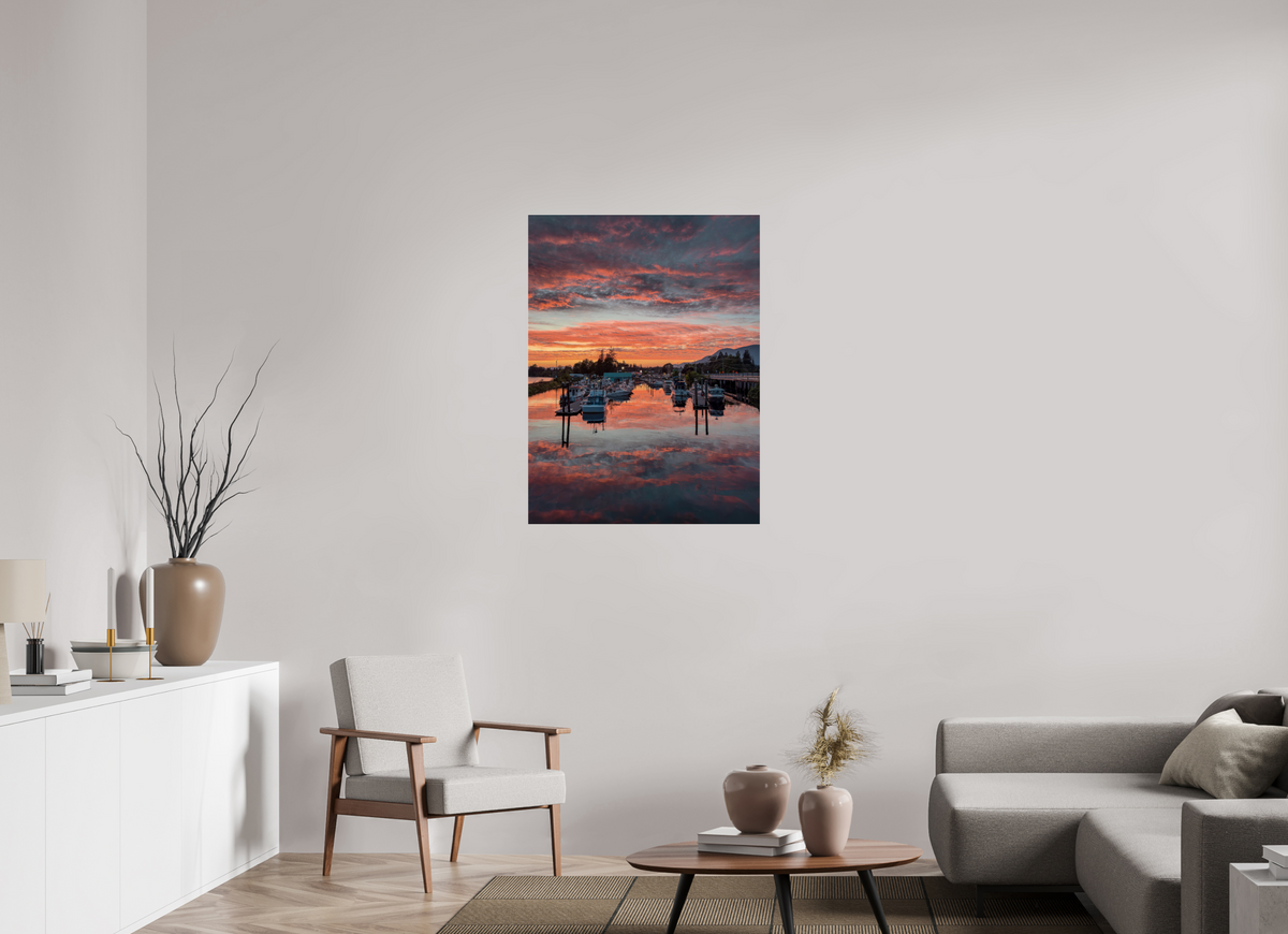 75 x 100 cm, Photo Print Under Acrylic Glass Victoria Quay