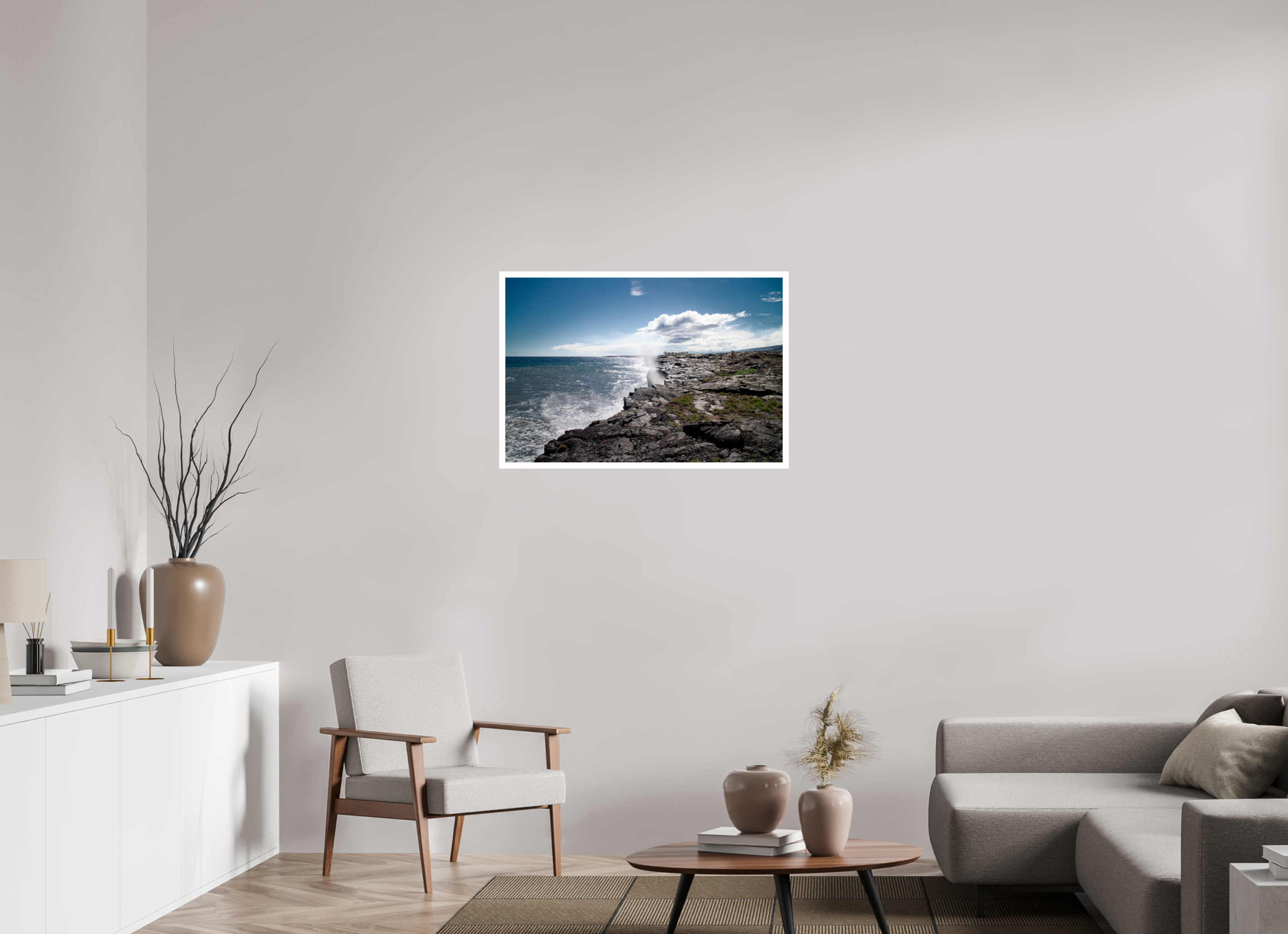 90 x 60 cm, Photo Print On Crystal DP II Hawaii