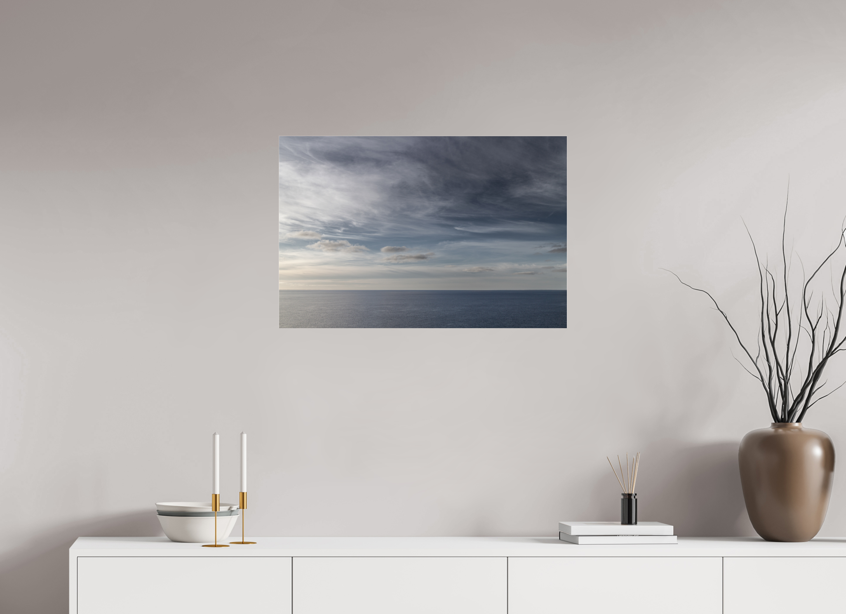 75 x 50 cm, Photo Print Under Acrylic Glass Ocean