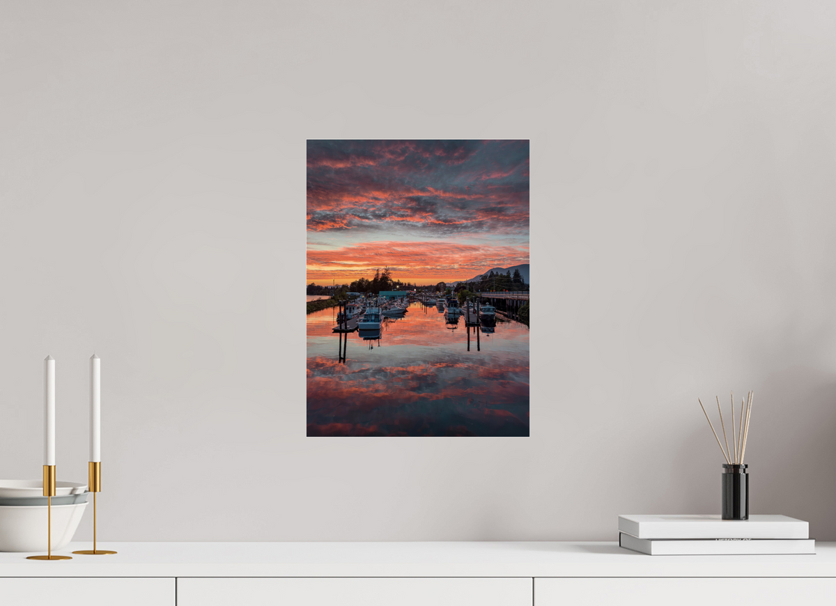 30 x 40 cm, Photo Print Under Acrylic Glass Victoria Quay