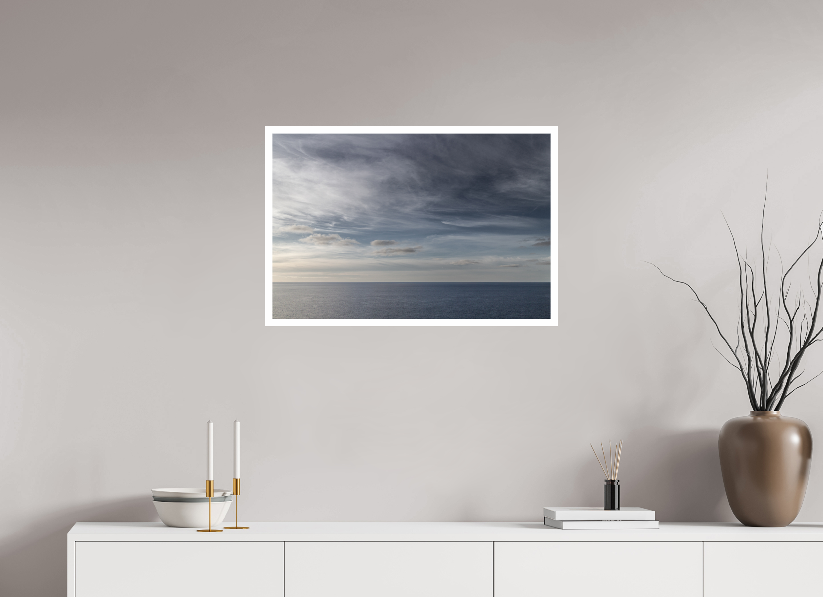 75 x 50 cm, Photo Print On Crystal DP II Ocean