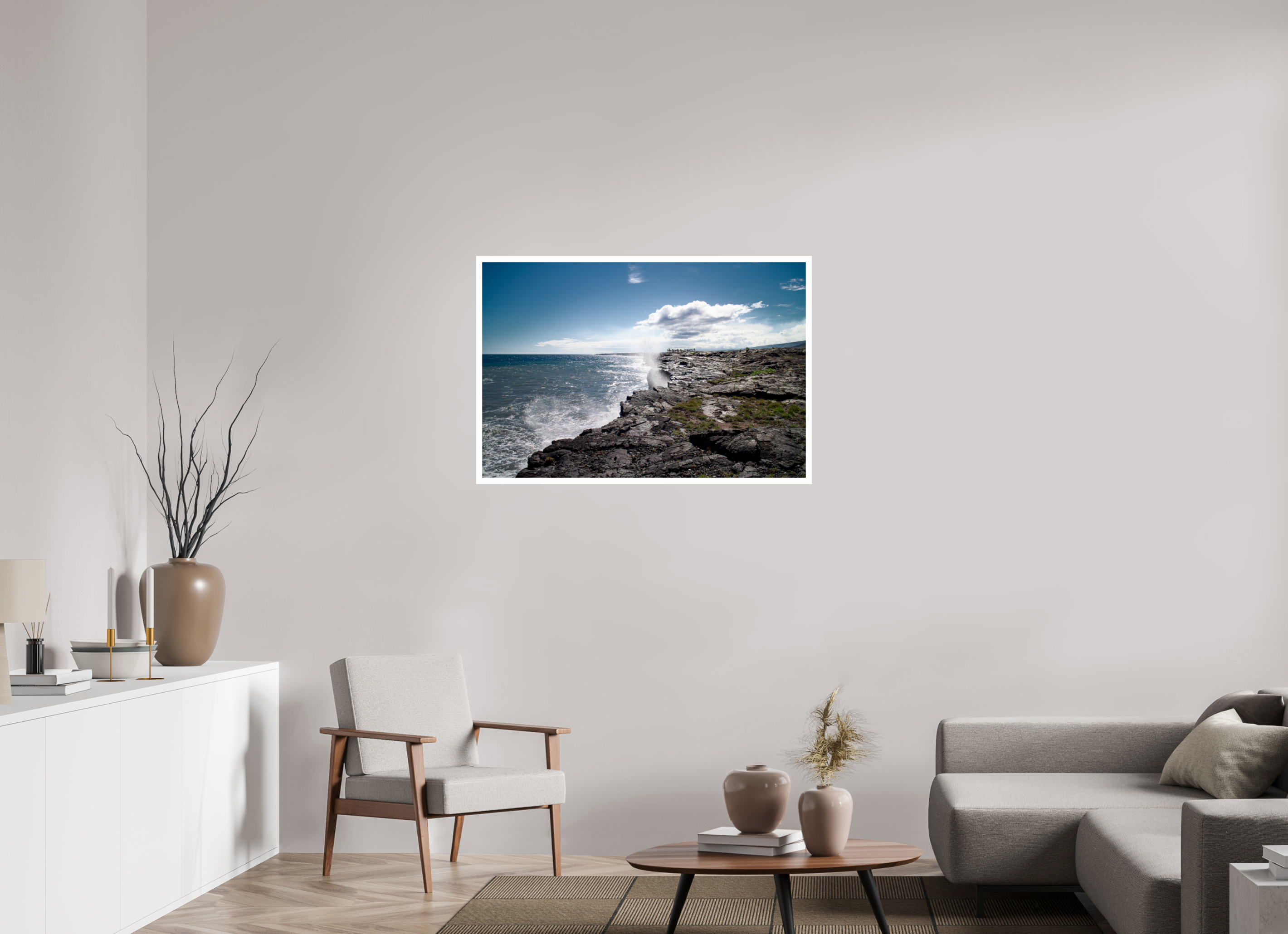 105 x 70 cm, Photo Print On Crystal DP II Hawaii