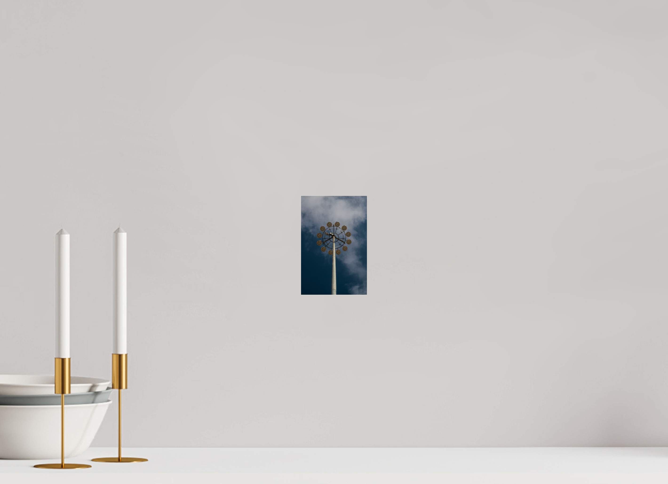 10 x 15 cm, Photo Print Under Acrylic Glass Urban Flower