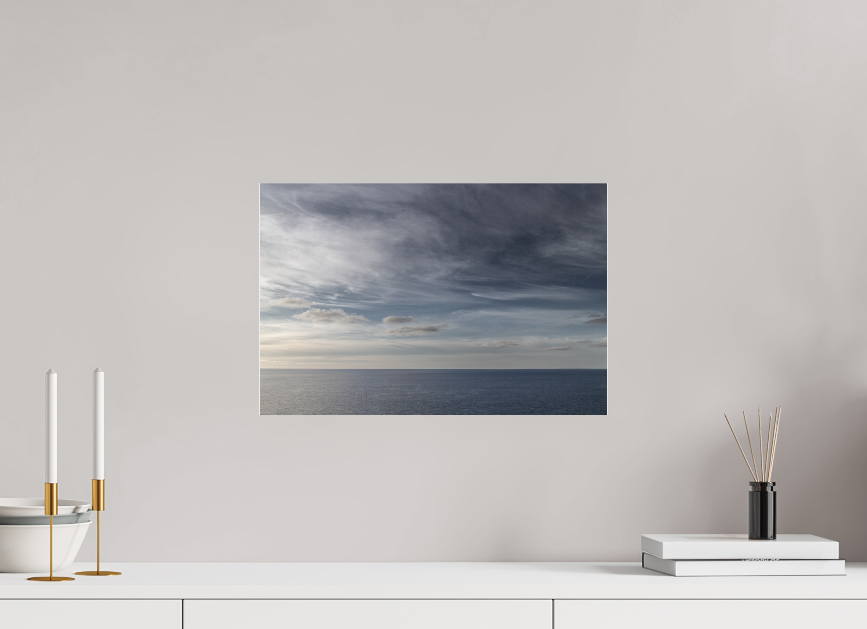 45 x 30 cm, Photo Print Under Acrylic Glass Ocean