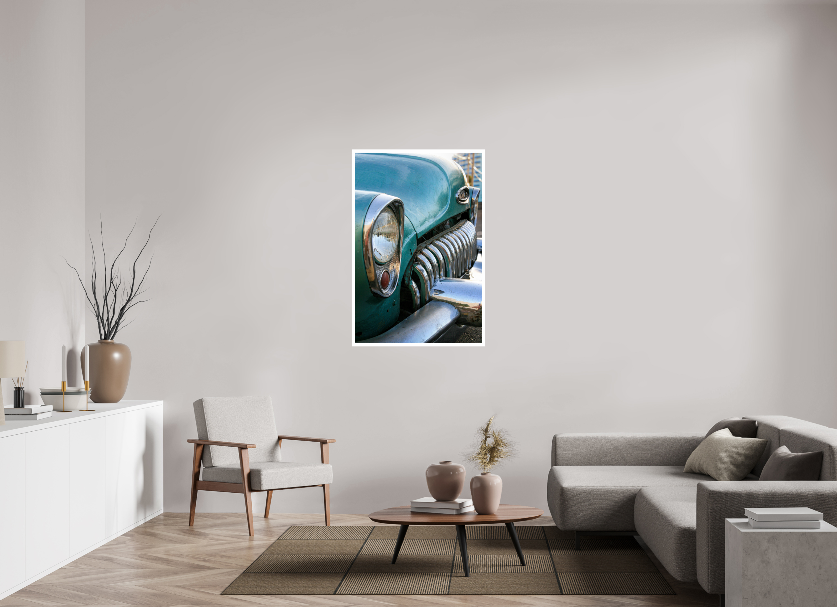 80 x 120 cm, Photo Print On Crystal DP II '53 Buick Special