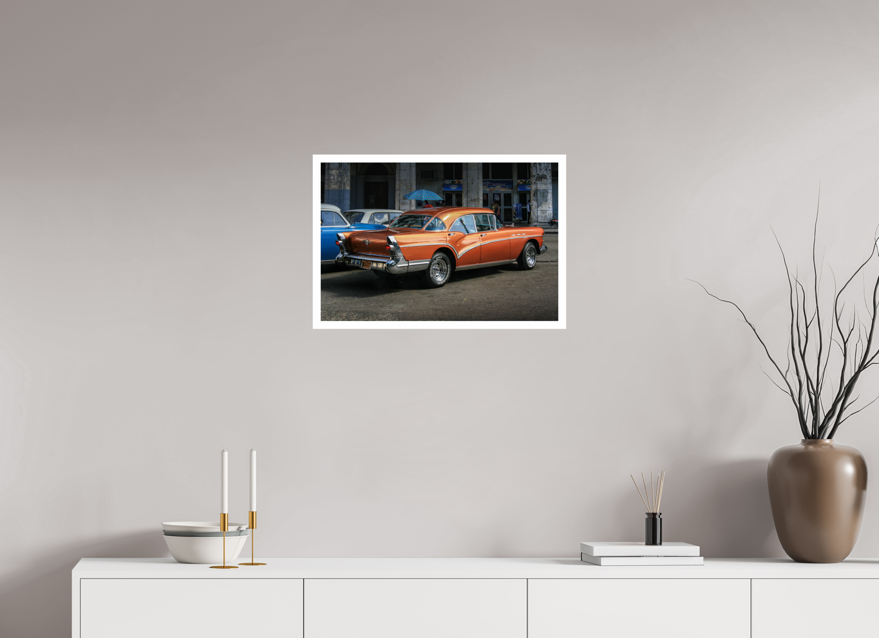 60 x 40 cm, Photo Print On Crystal DP II '57 Buick Special