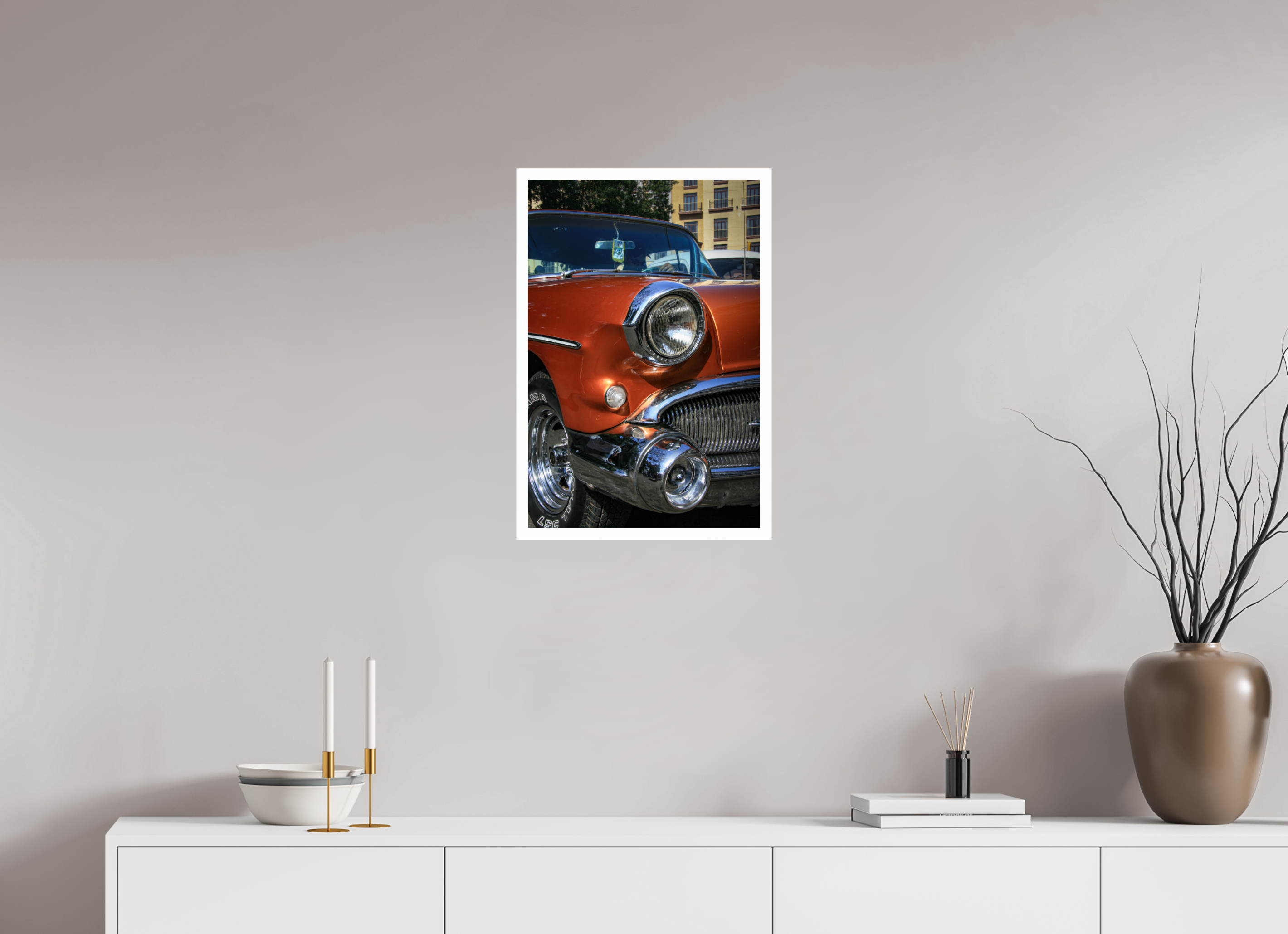 40 x 60 cm, Photo Print On Crystal DP II '55 Buick Roadmaster