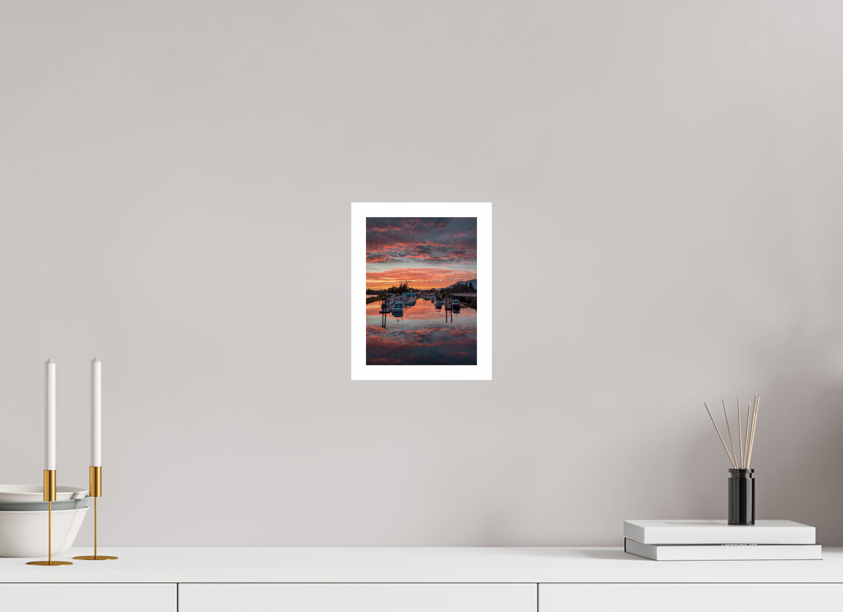 15 x 20 cm, Photo Print On Crystal DP II Victoria Quay
