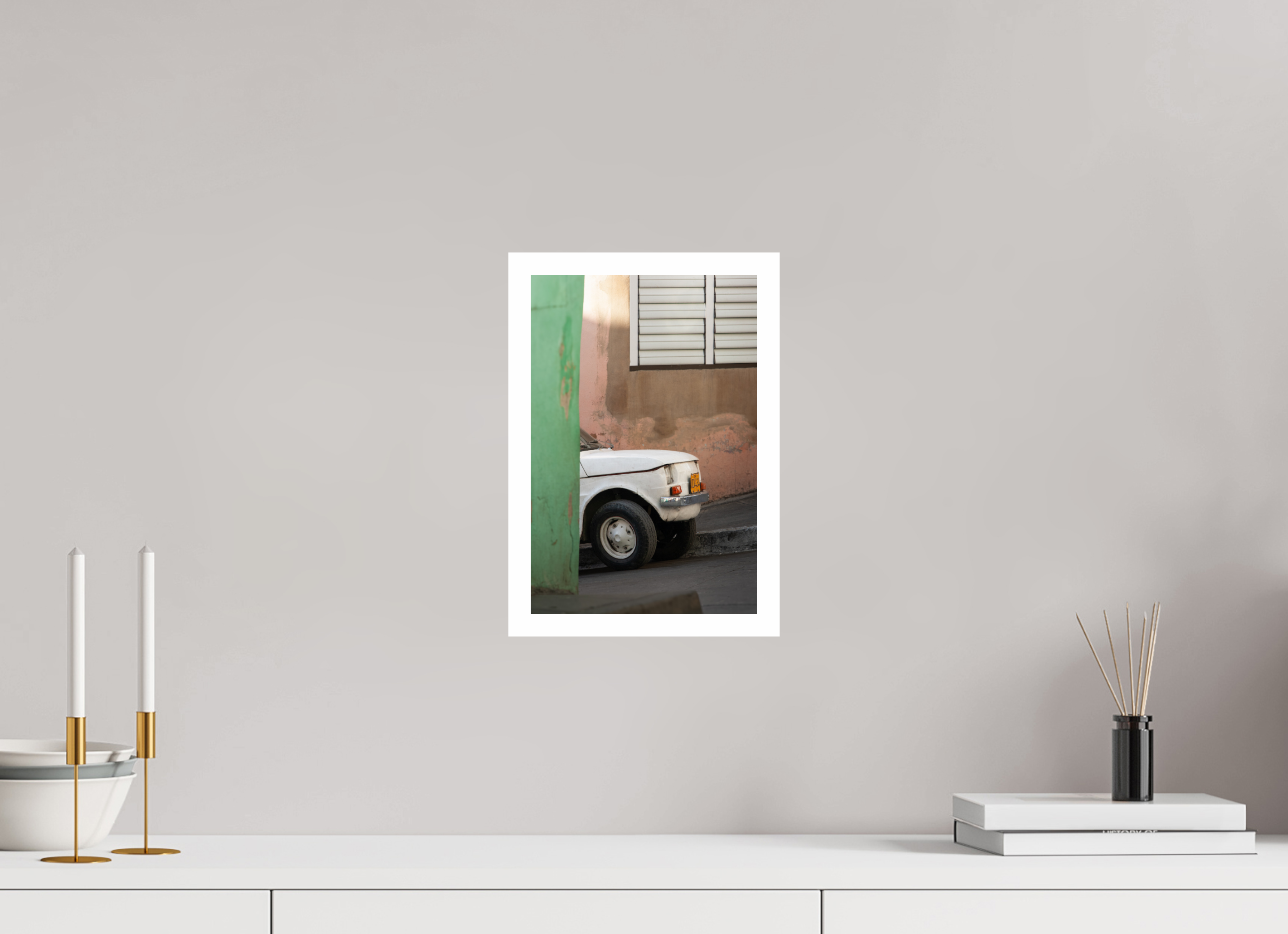 20 x 30 cm, Photo Print On Crystal DP II Fiat 125p