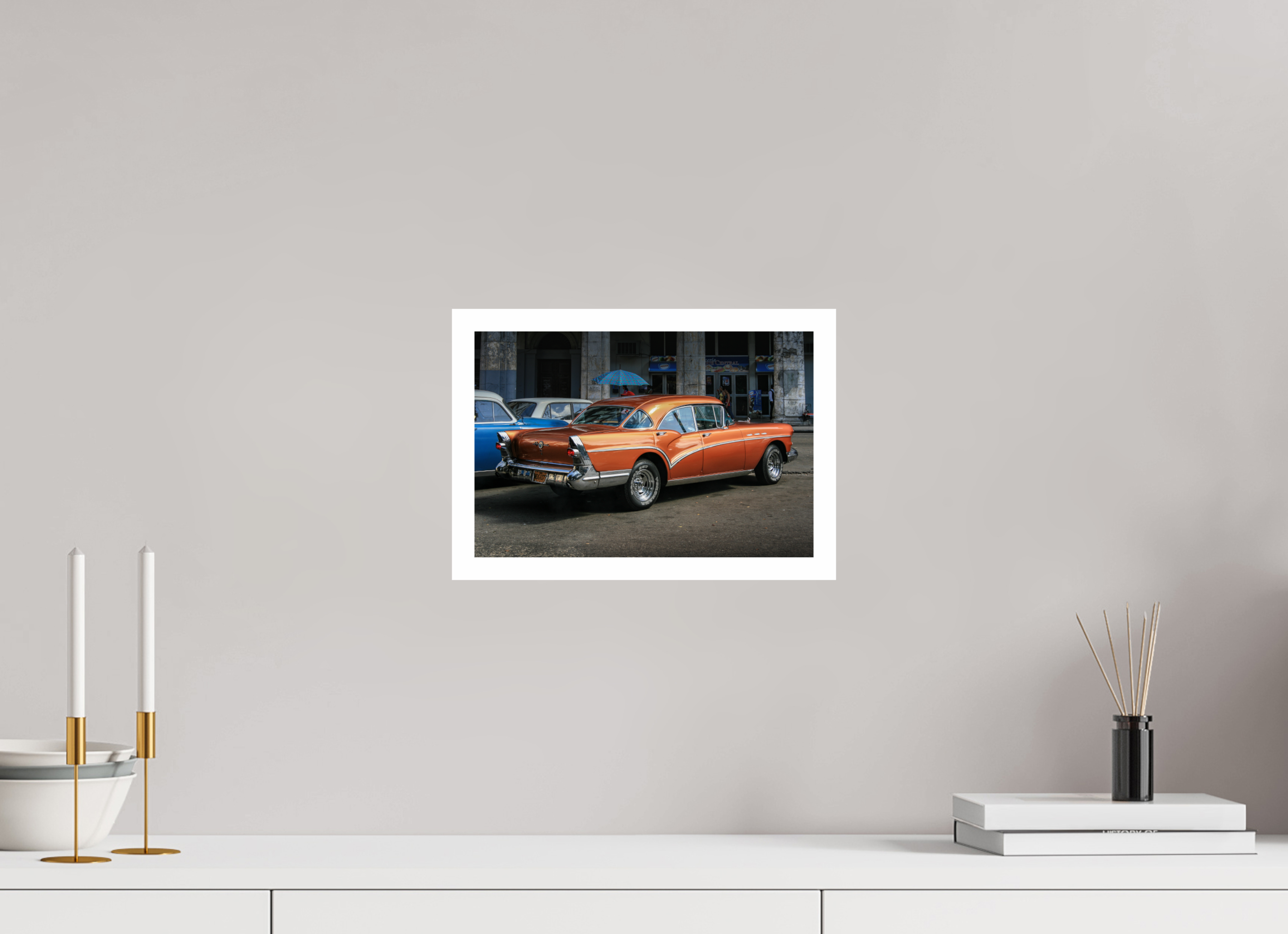 30 x 20 cm, Photo Print On Crystal DP II '57 Buick Special
