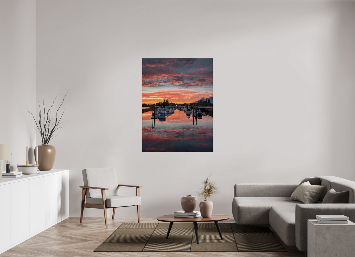 105 x 140 cm, Photo Print Under Acrylic Glass Victoria Quay