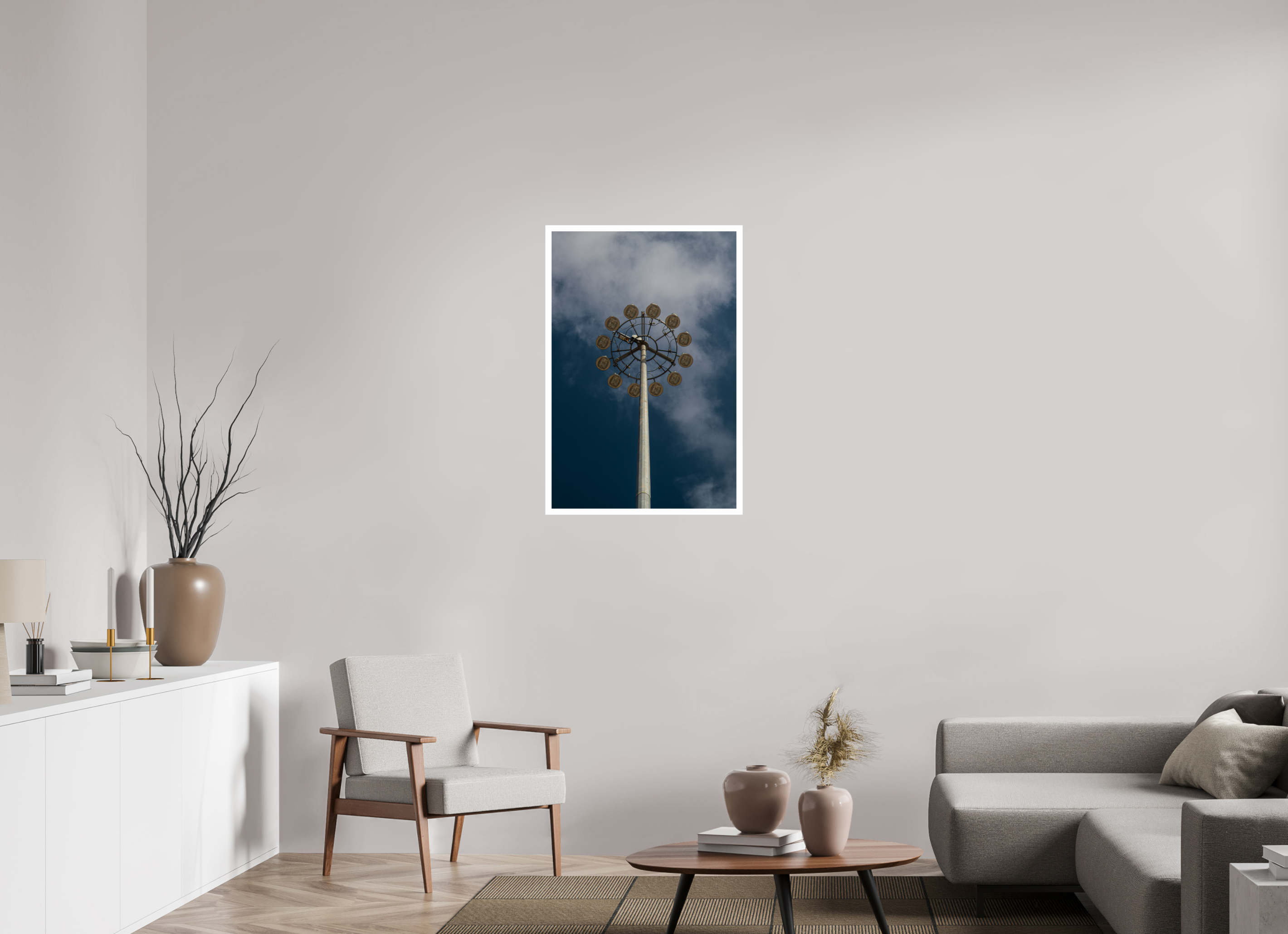 60 x 90 cm, Photo Print On Crystal DP II Urban Flower
