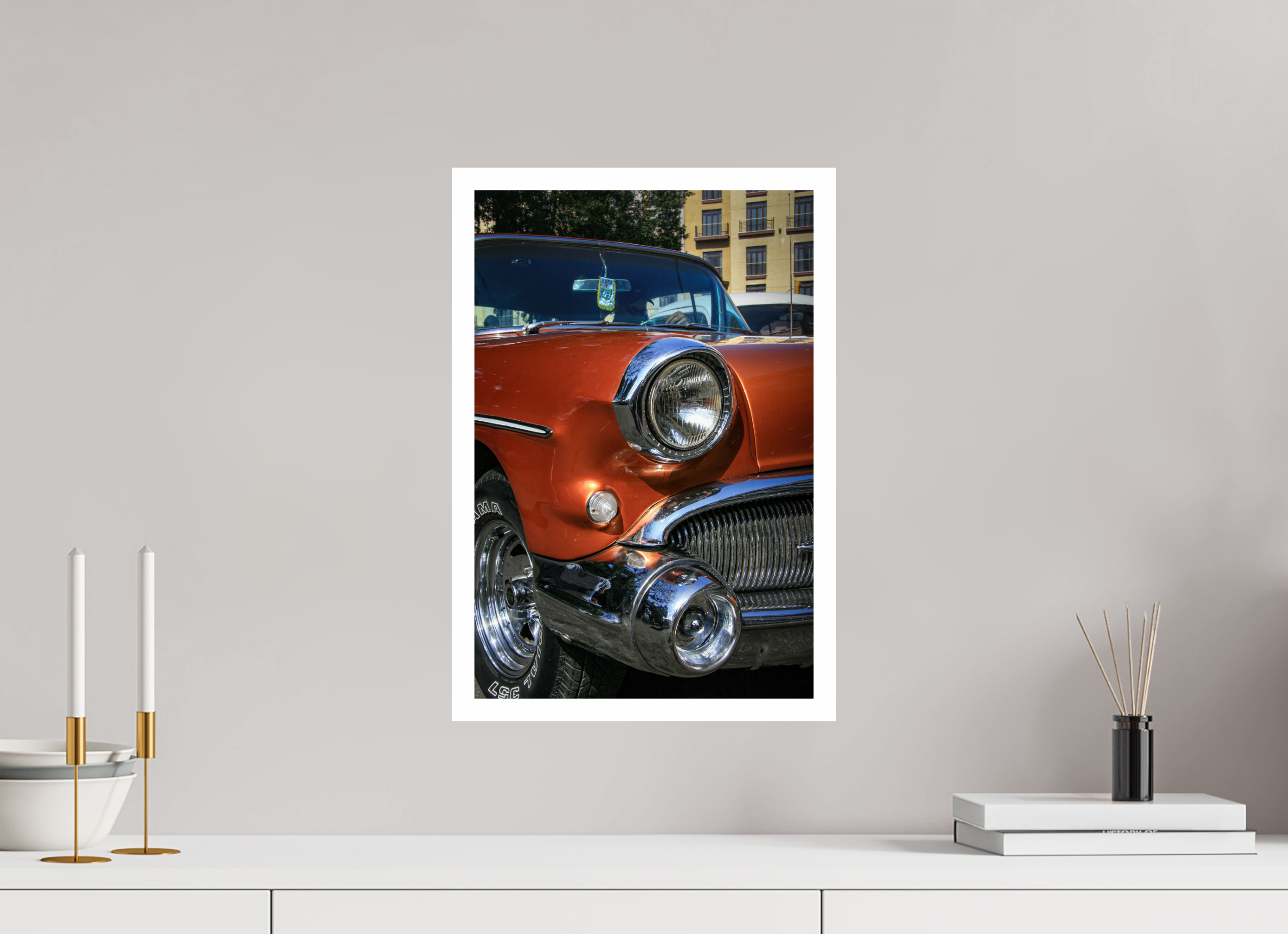 30 x 45 cm, Photo Print On Crystal DP II '55 Buick Roadmaster