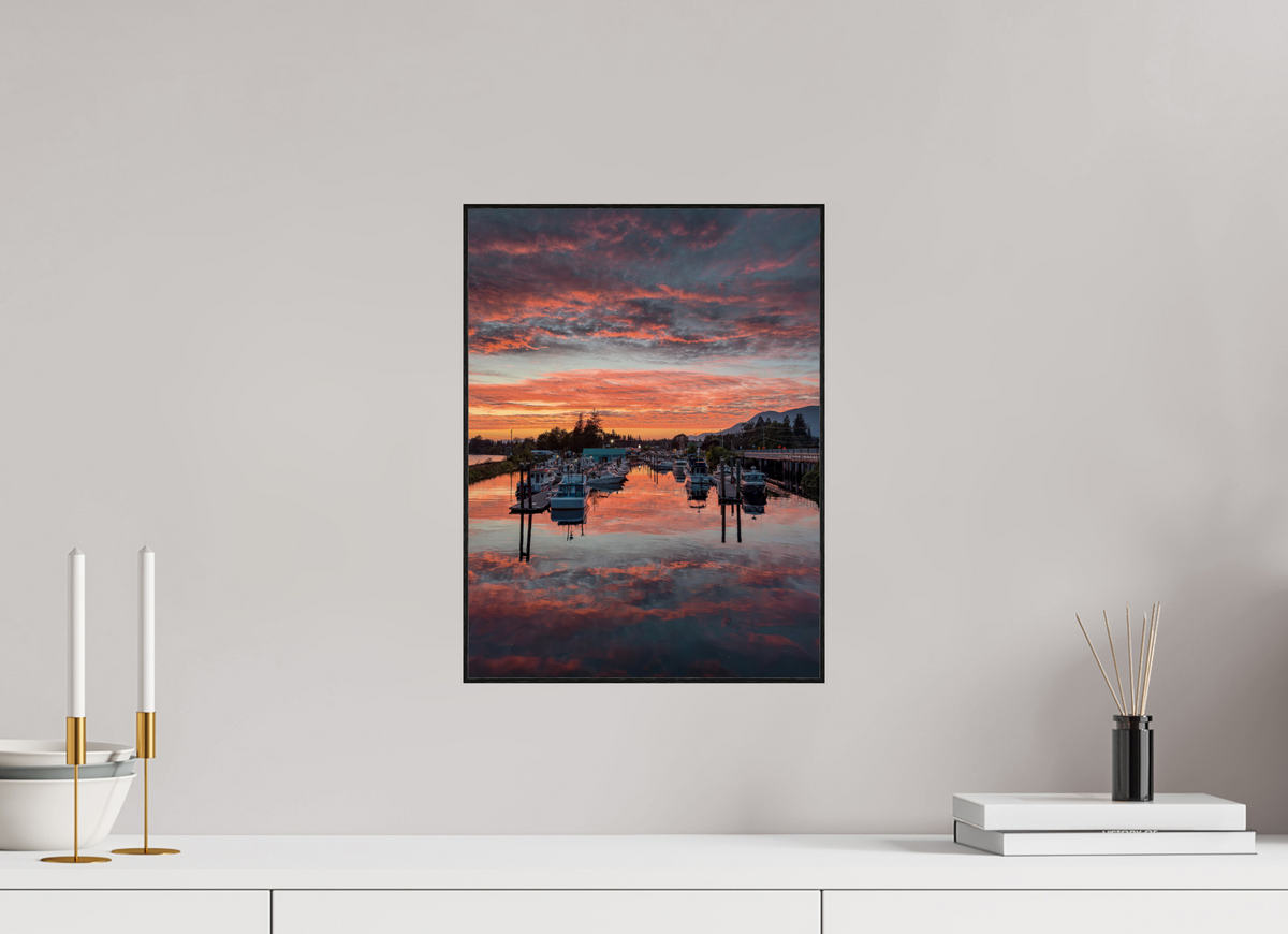 30 x 40 cm, Solid Wood ArtBox Victoria Quay