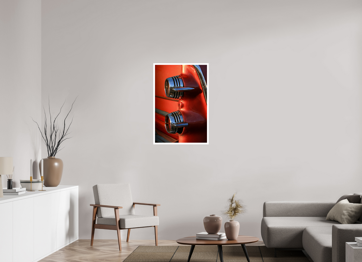 60 x 90 cm, Photo Print On Crystal DP II Tail Light